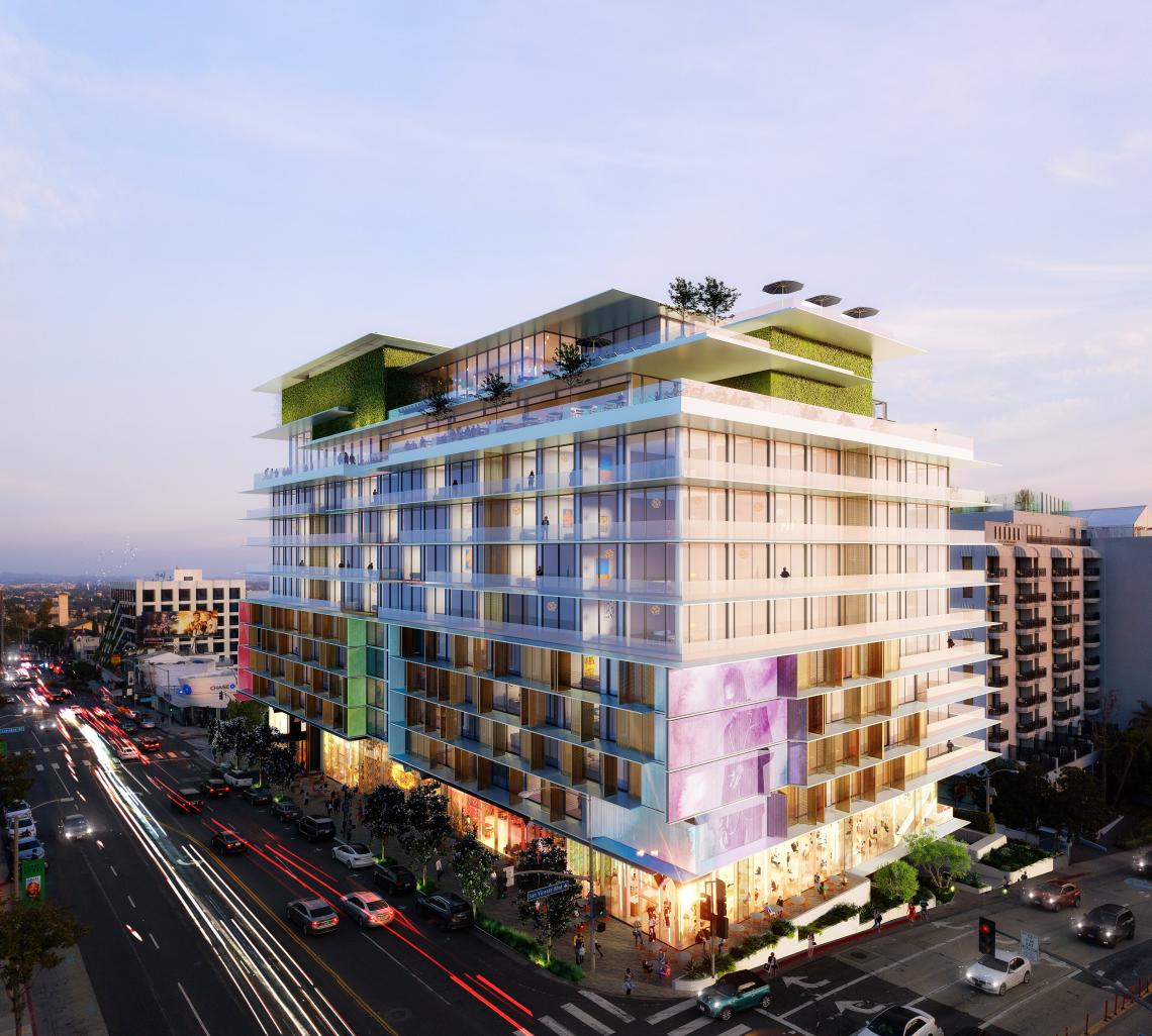 Splashy New Project Proposed for Iconic Sunset Strip Location