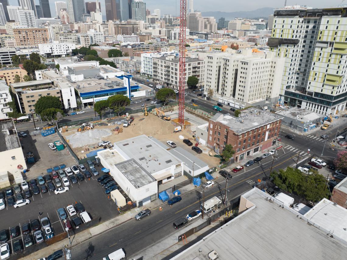 17-story high-rise breaks ground at 600 San Pedro in DTLA