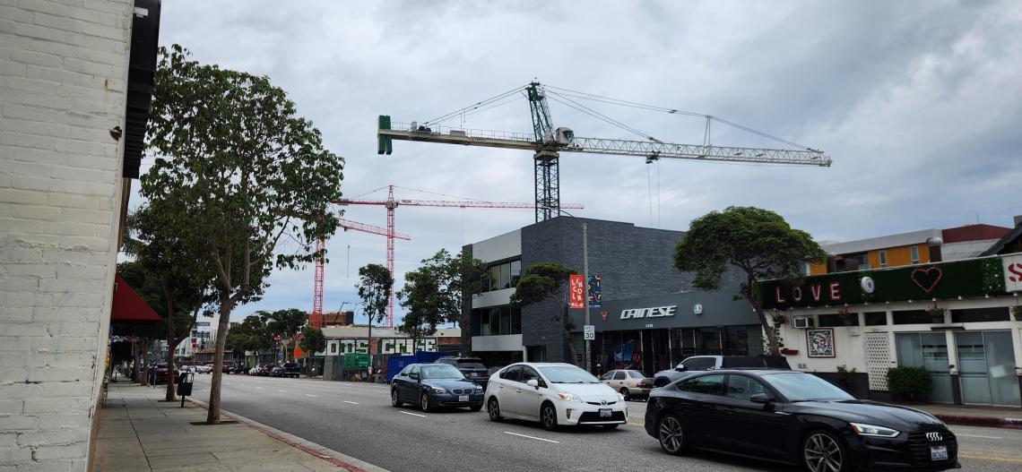 Mixed-use project starts to rise at 1430 Lincoln Blvd. in Santa