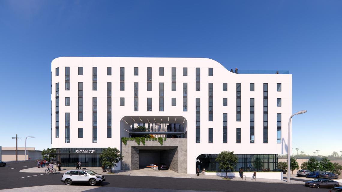 Mixed-use development in the works at 1308 S. Soto Street in