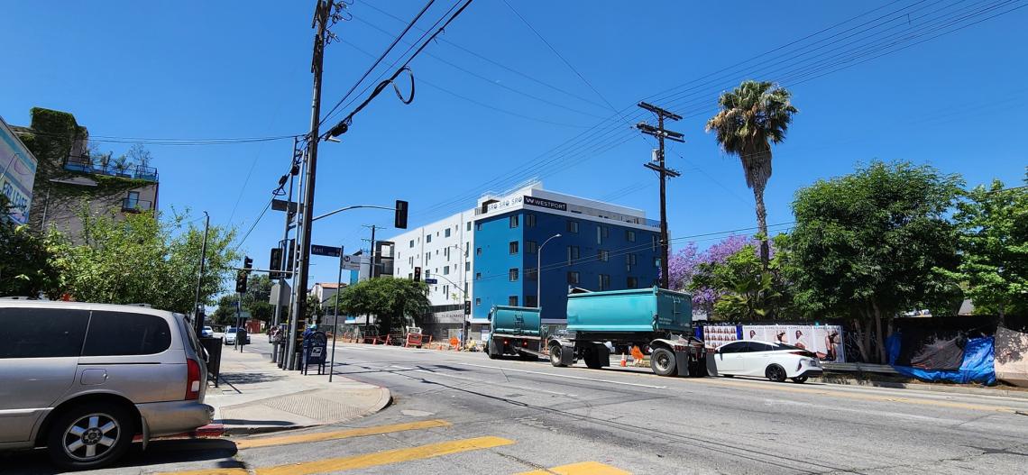 Affordable housing unwrapped at 707 N. Alvarado St. in Echo Park