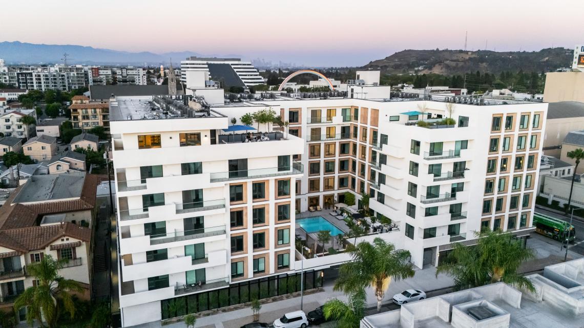 Rendering vs. Reality: Lana apartments at 10375 Washington Blvd