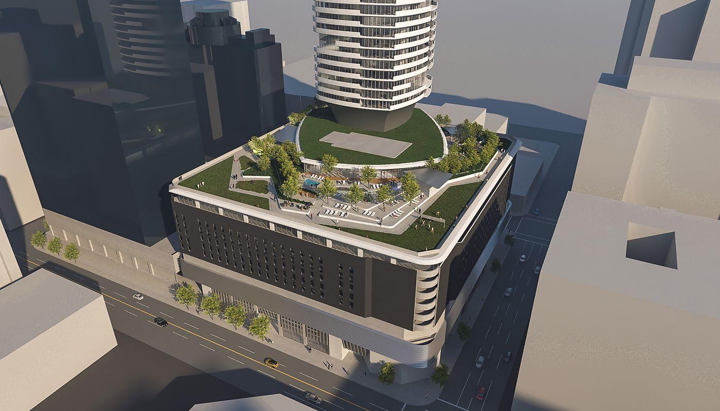 New angles of the 53-story apartment tower planned at The BLOC