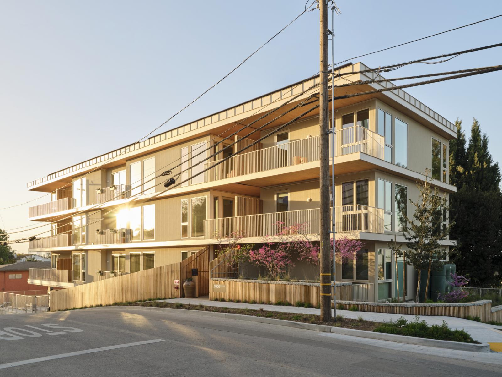 Rendering vs. Reality: Mass timber apartment building at 3520 W