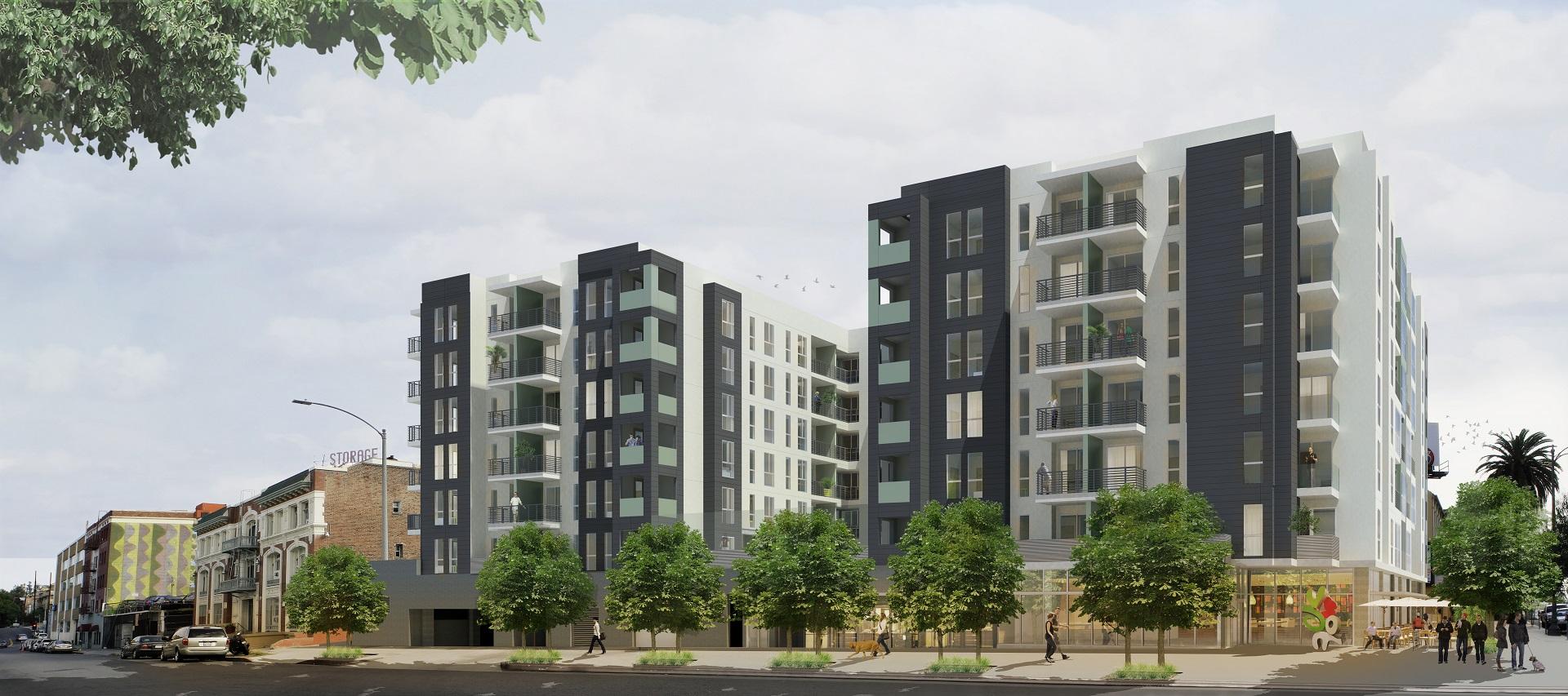 Zinc Apartments Topped Out Near MacArthur Park Urbanize LA