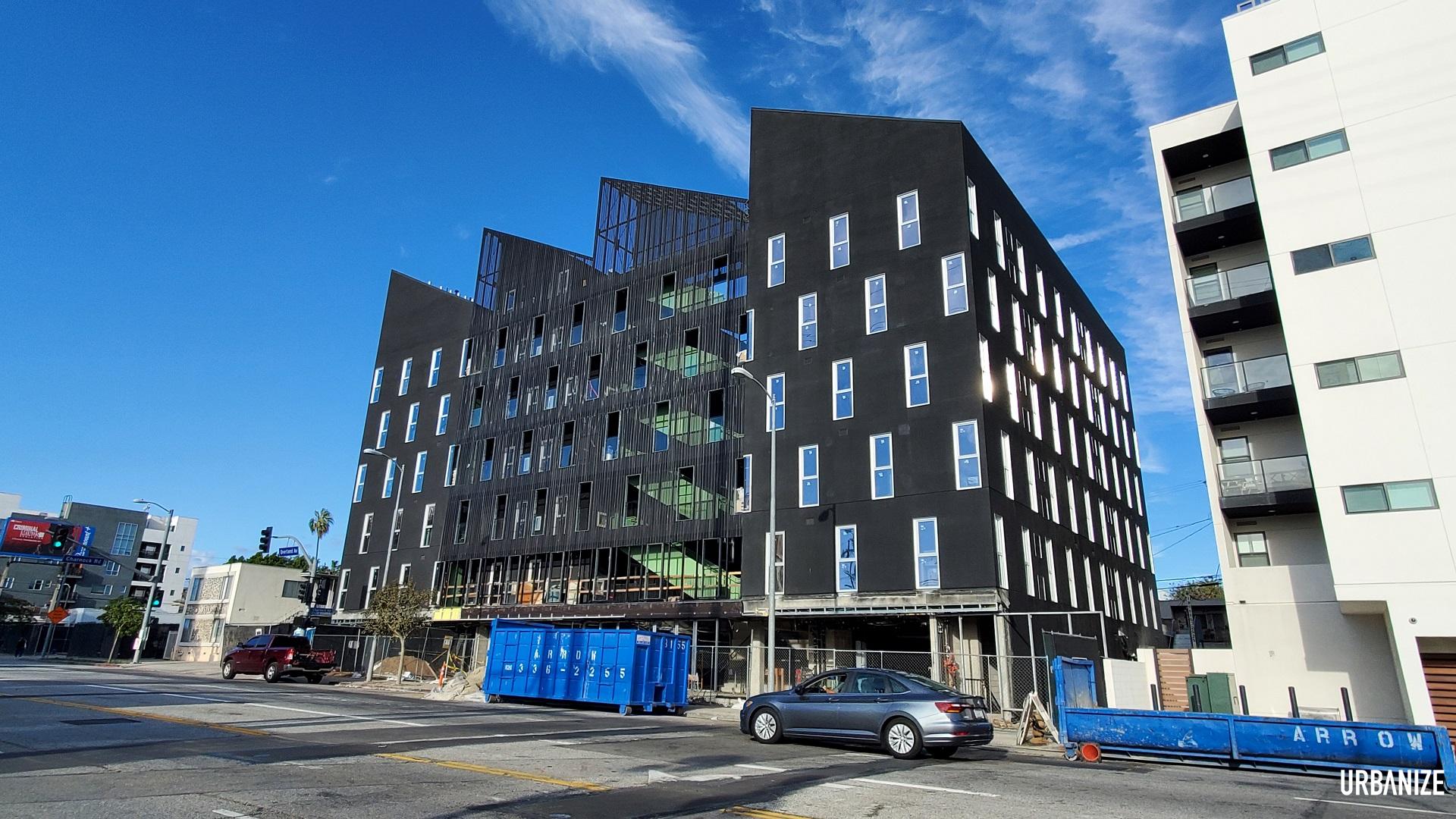 Veil lifts at The Jagger apartments at 3630 Overland in Palms