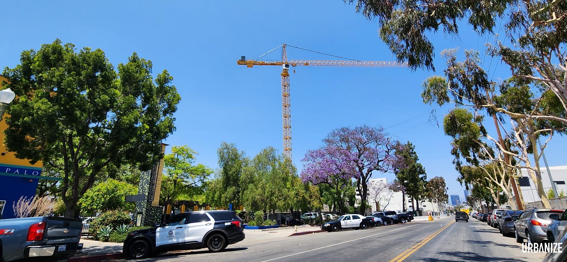 Big Public Storage facility rising at 3625 S Grand Avenue | Urbanize 