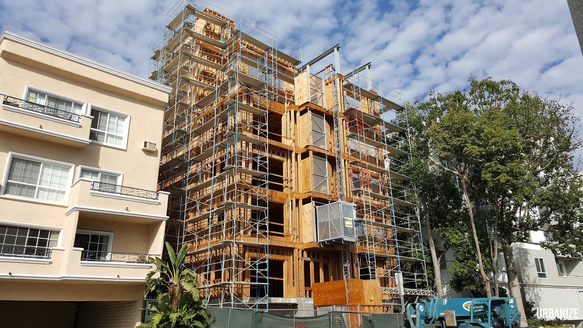 Small Apartment Complex Rises in Westwood Urbanize LA