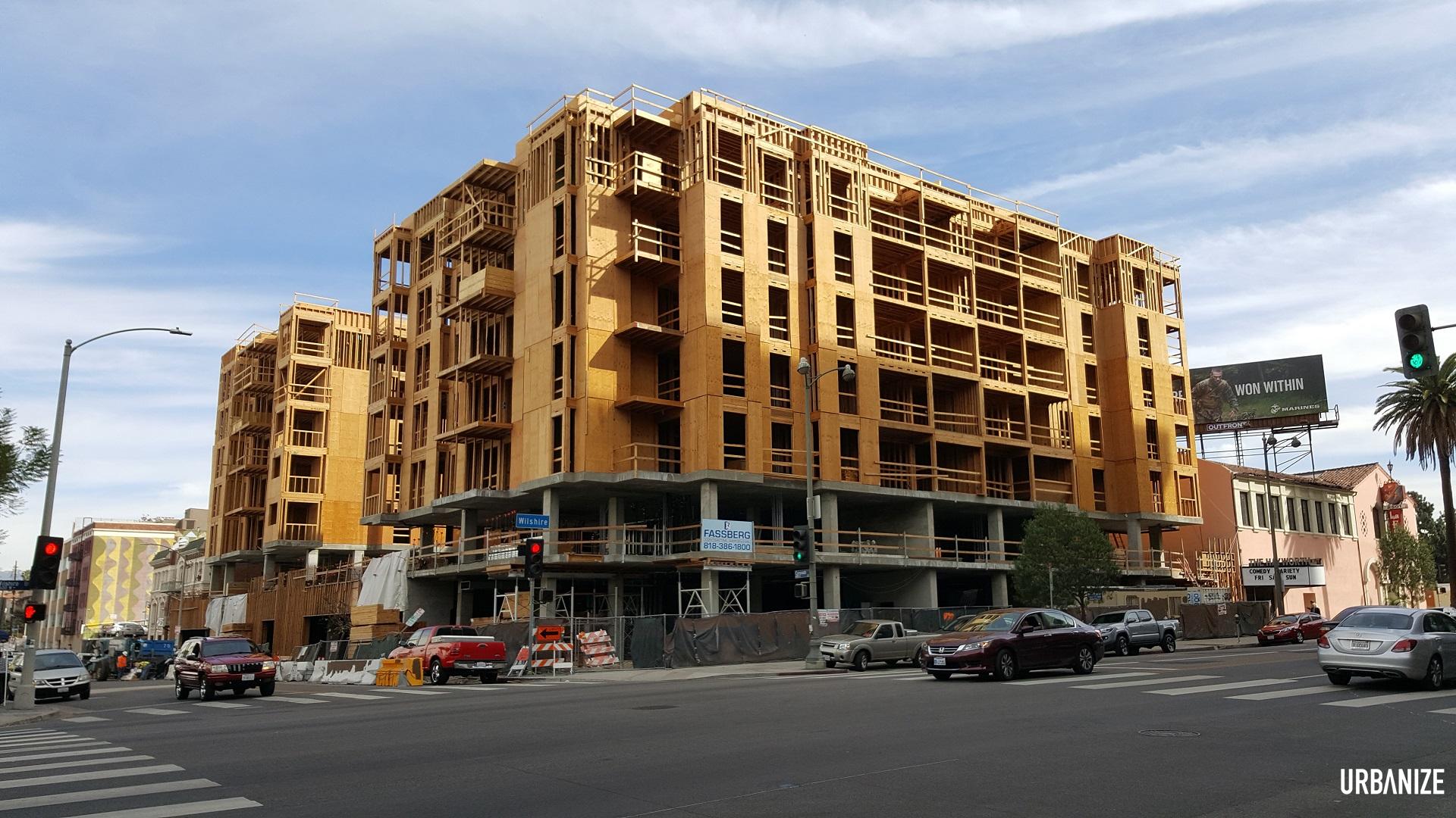 Zinc Apartments Topped Out Near MacArthur Park Urbanize LA