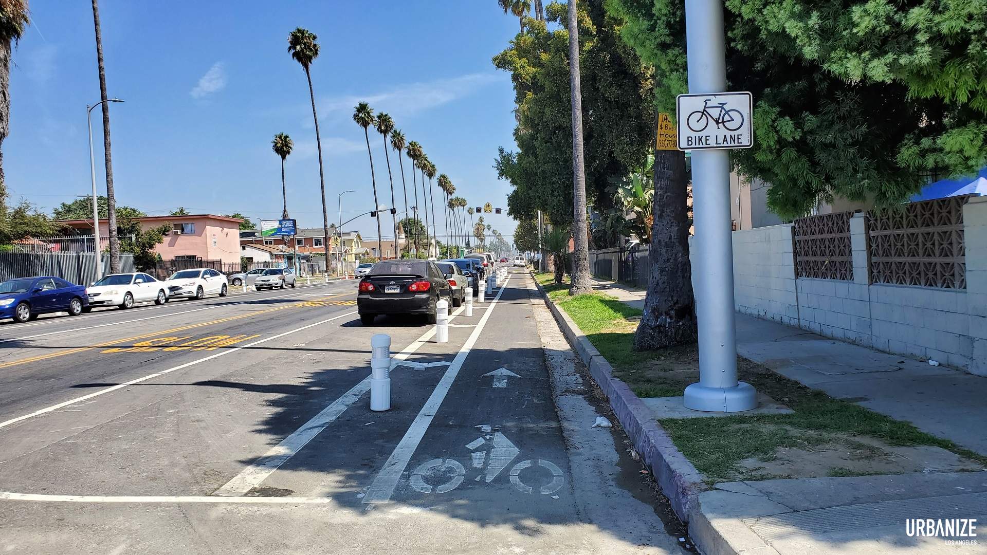 Broadway 2025 bike lane