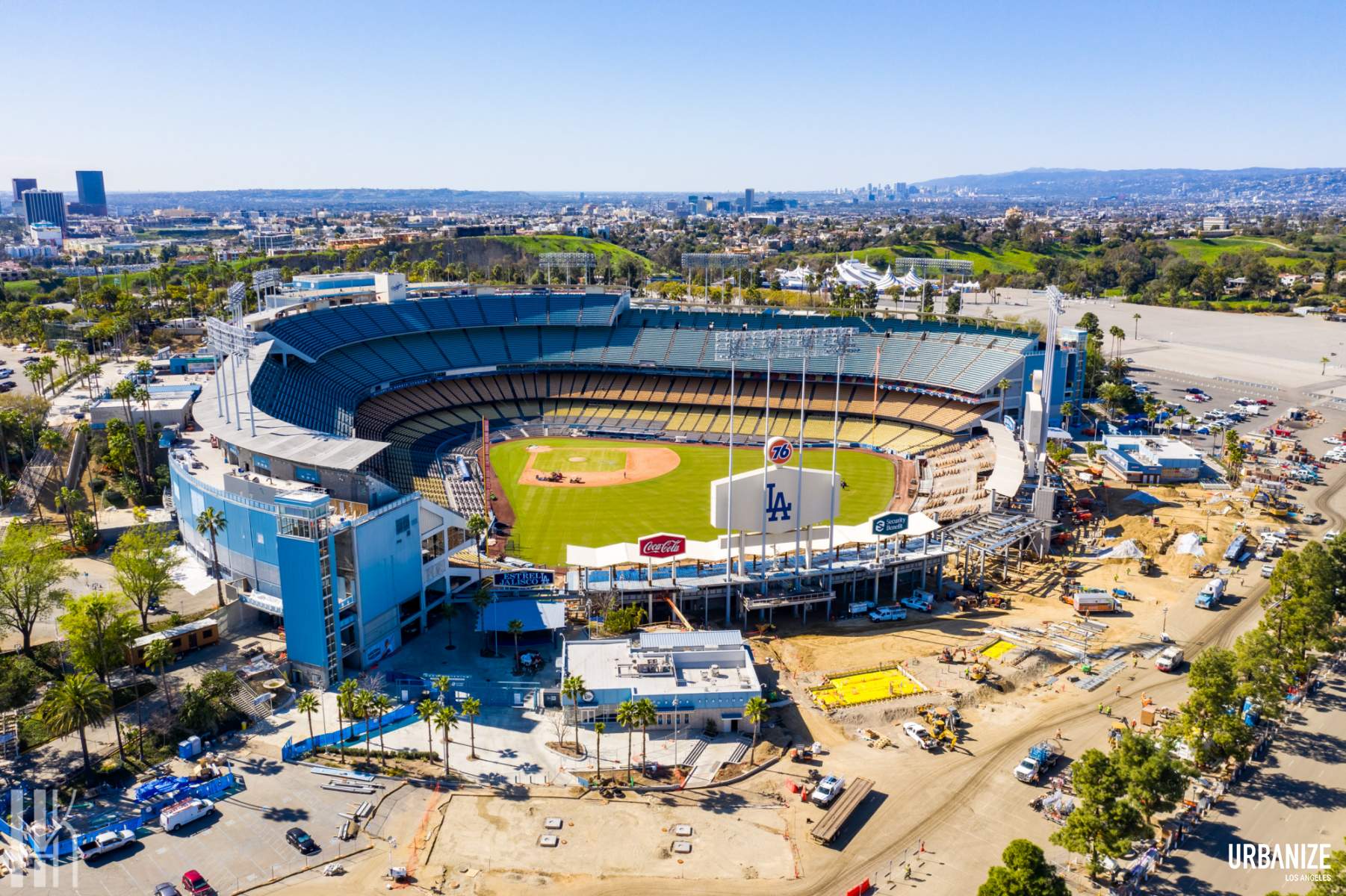 Dodger Stadium Did Not Flood, Viral Parking Lot Photo Debunked & Explained:  Photo 4962204, Los Angeles Dodgers, Sports Photos