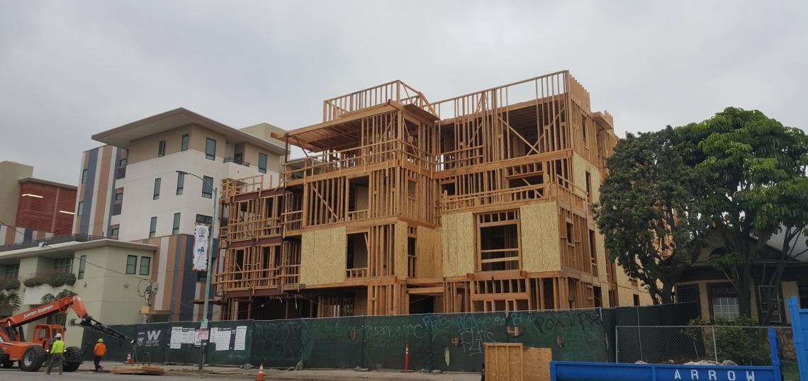 Gold Line-Adjacent Affordable Housing Rises at 1st & Soto | Urbanize LA