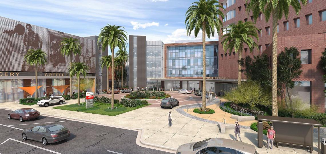 First Look At The California Hospital Medical Center Expansion   Hospital1 