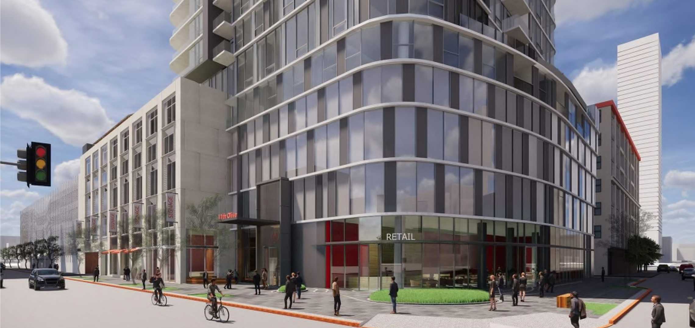 51-Story Residential Tower Planned at 11th & Olive | Urbanize LA