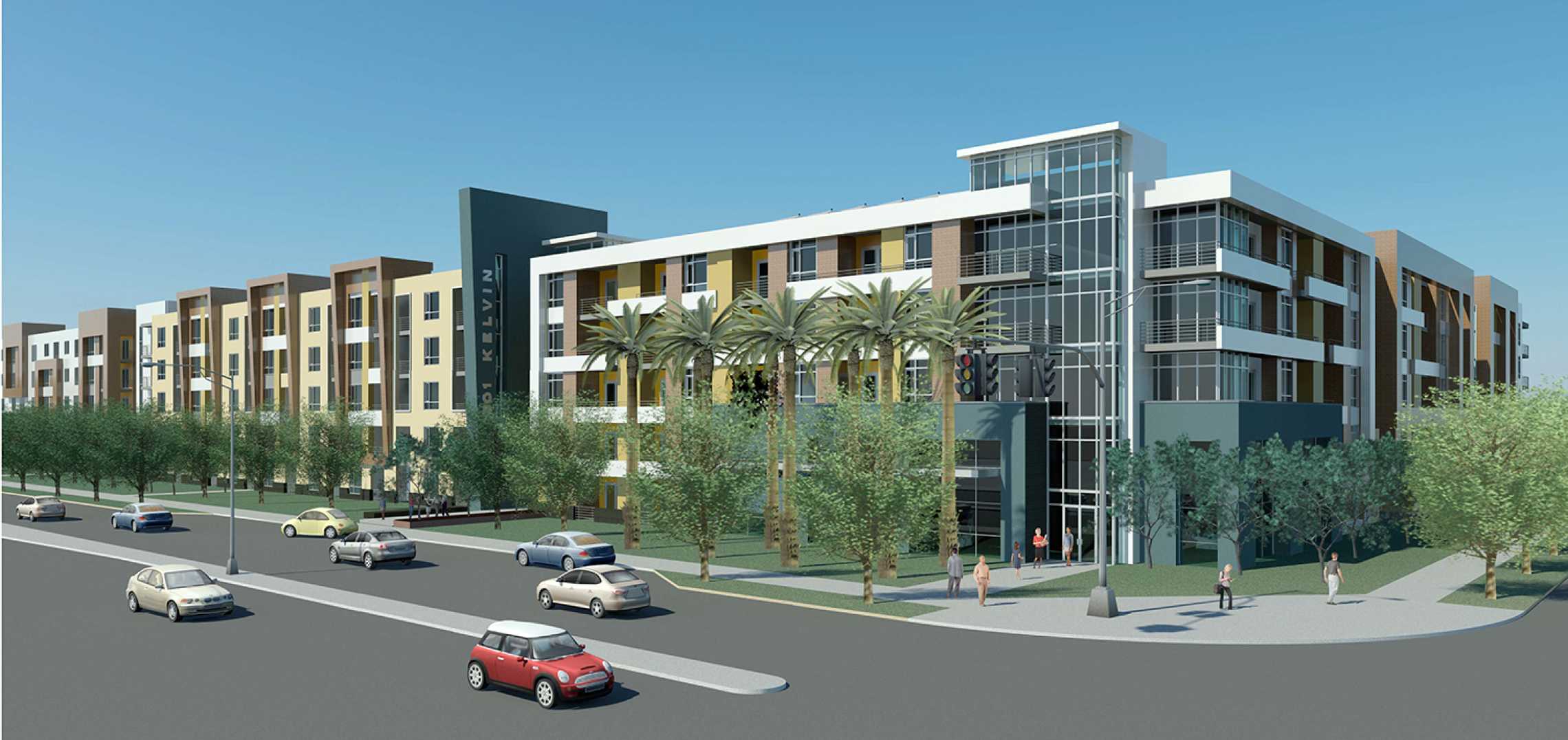 Apartment Building Tops Out in Irvine Business Complex Urbanize LA