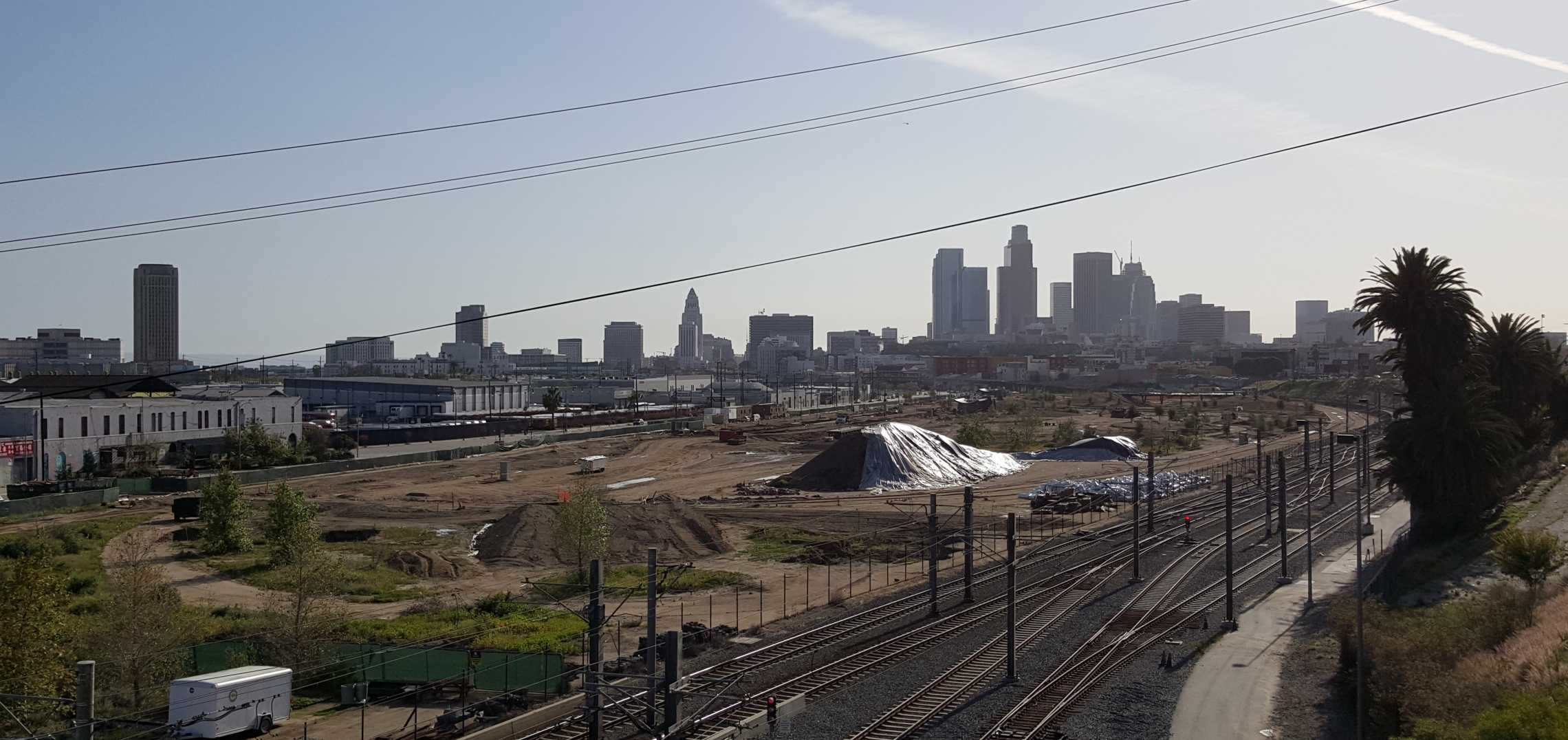 Slow-Moving Cornfield Park Renovation Finally Making Progress | Urbanize LA