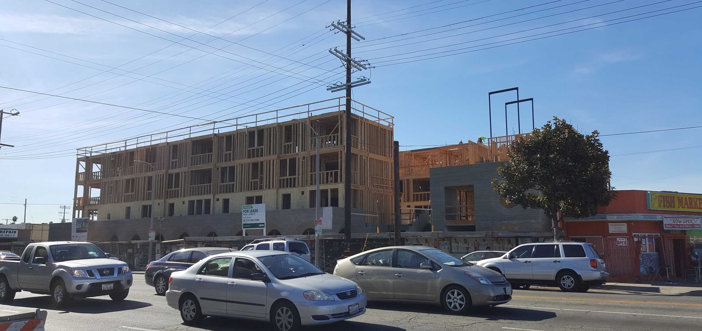 MixedUse Affordable Housing Complex Rises on Crenshaw Urbanize LA