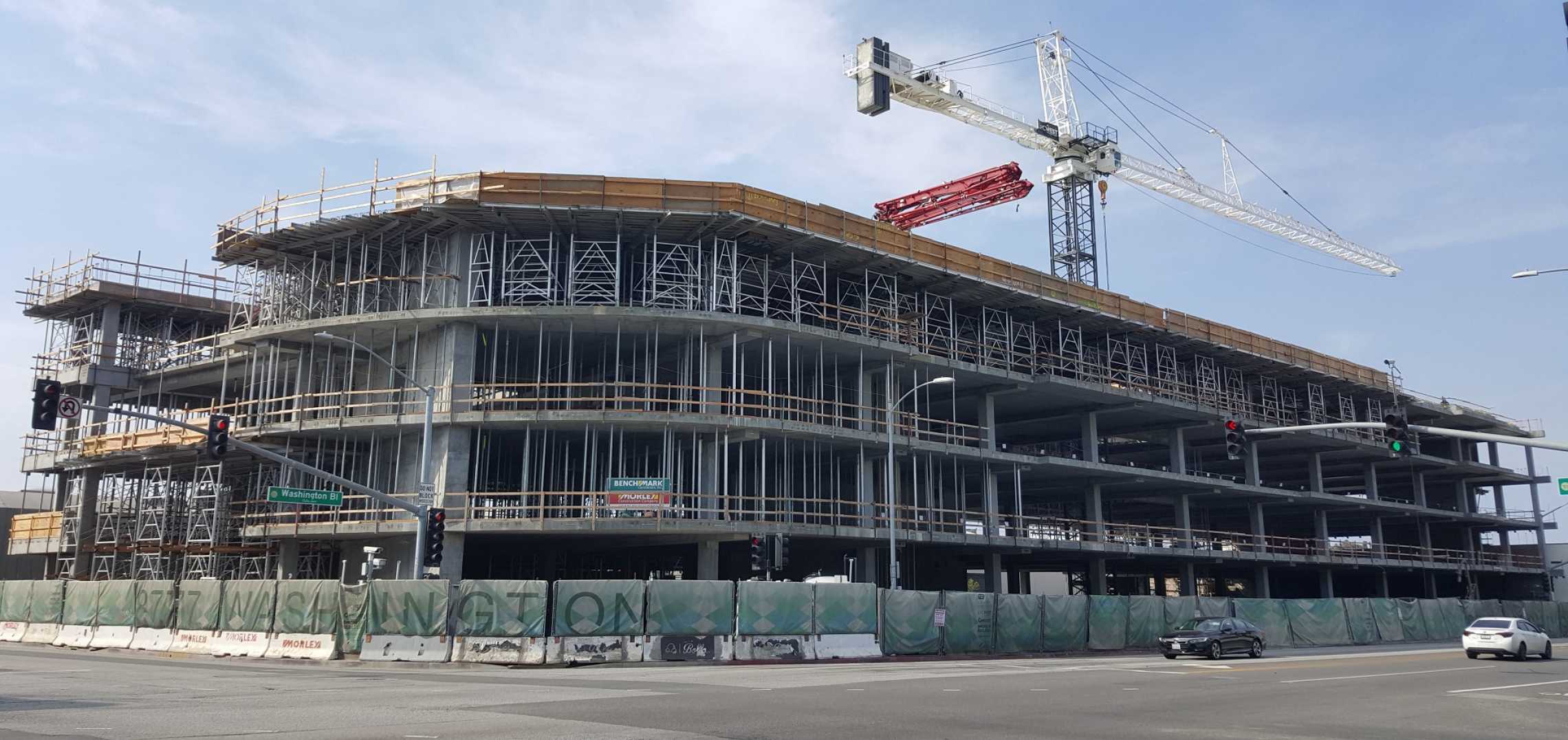 Apple's New Culver City Office Building is Topped Out | Urbanize LA