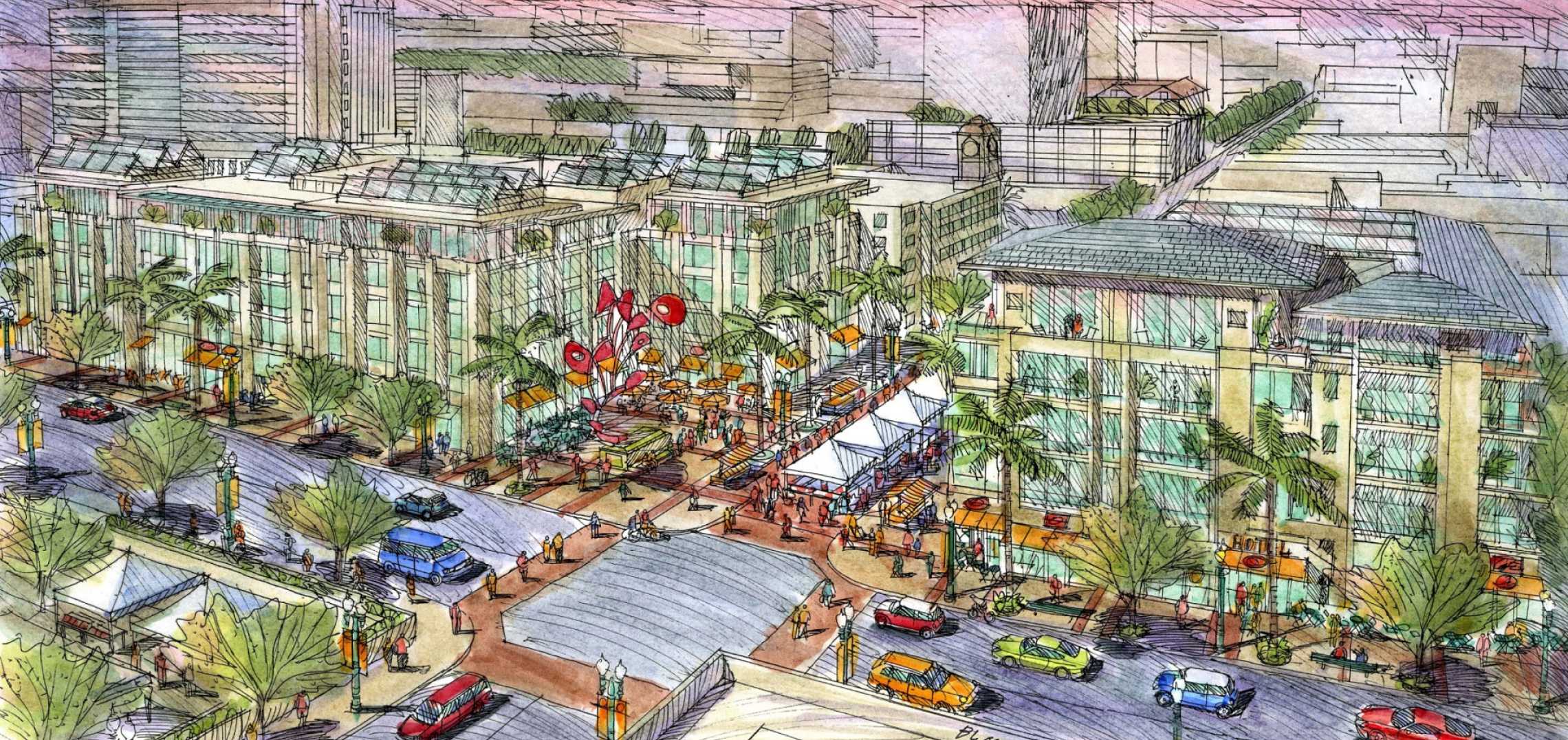Apartments, Hotel and Retail Planned for Downtown Santa Ana | Urbanize LA
