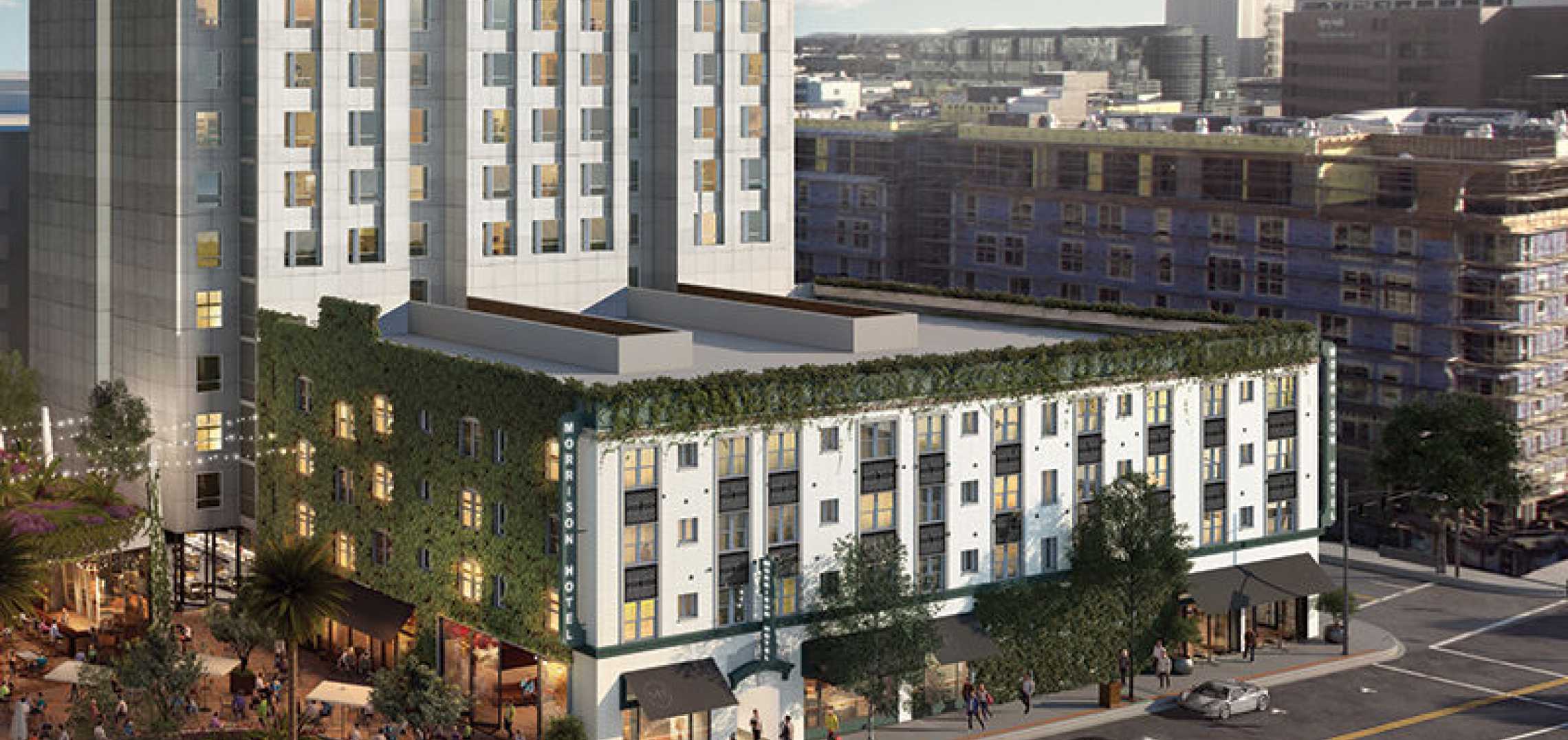 110Million Development Unveiled at DTLA's Morrison Hotel Urbanize LA