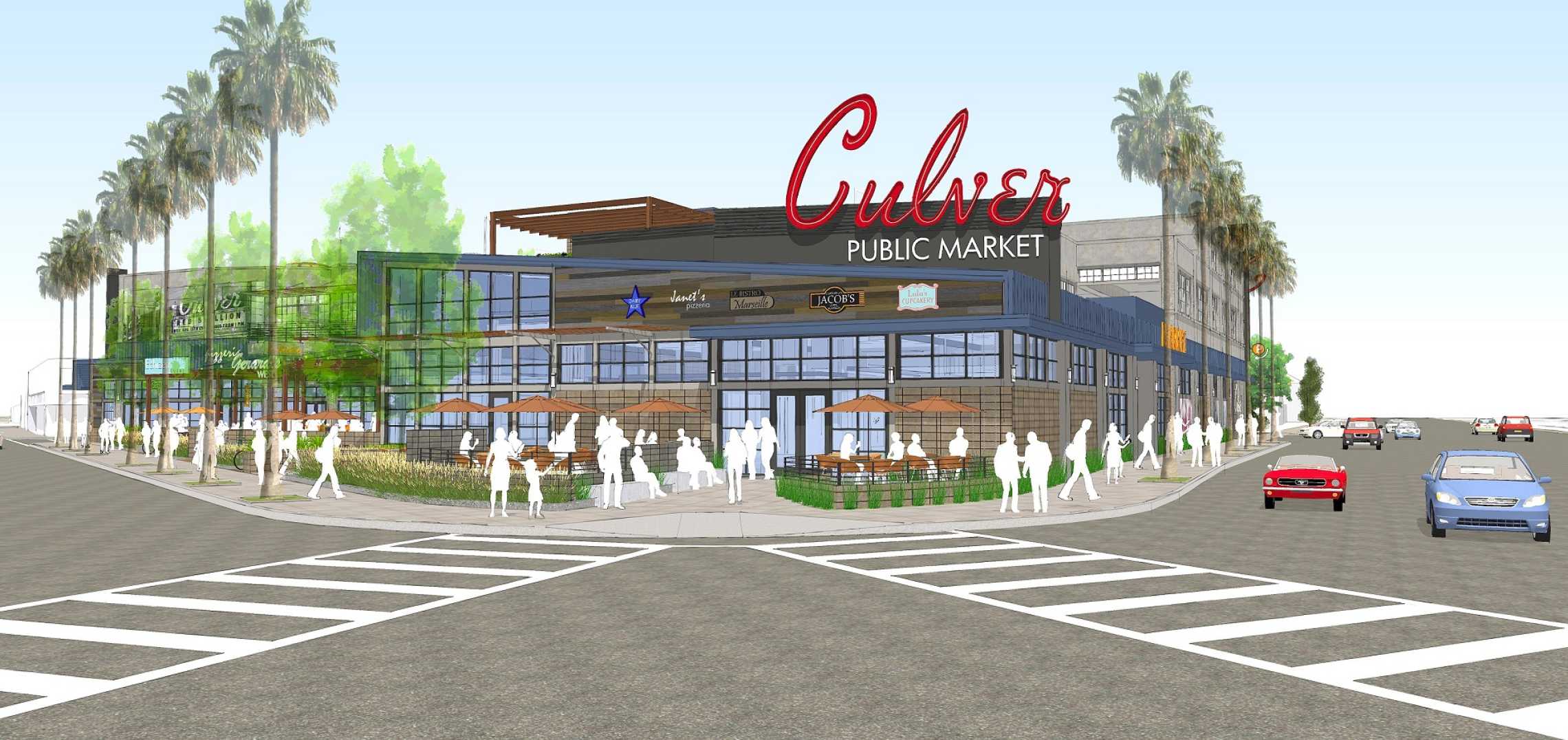 Culver Public Market to Break Ground in Fall 2018 | Urbanize LA