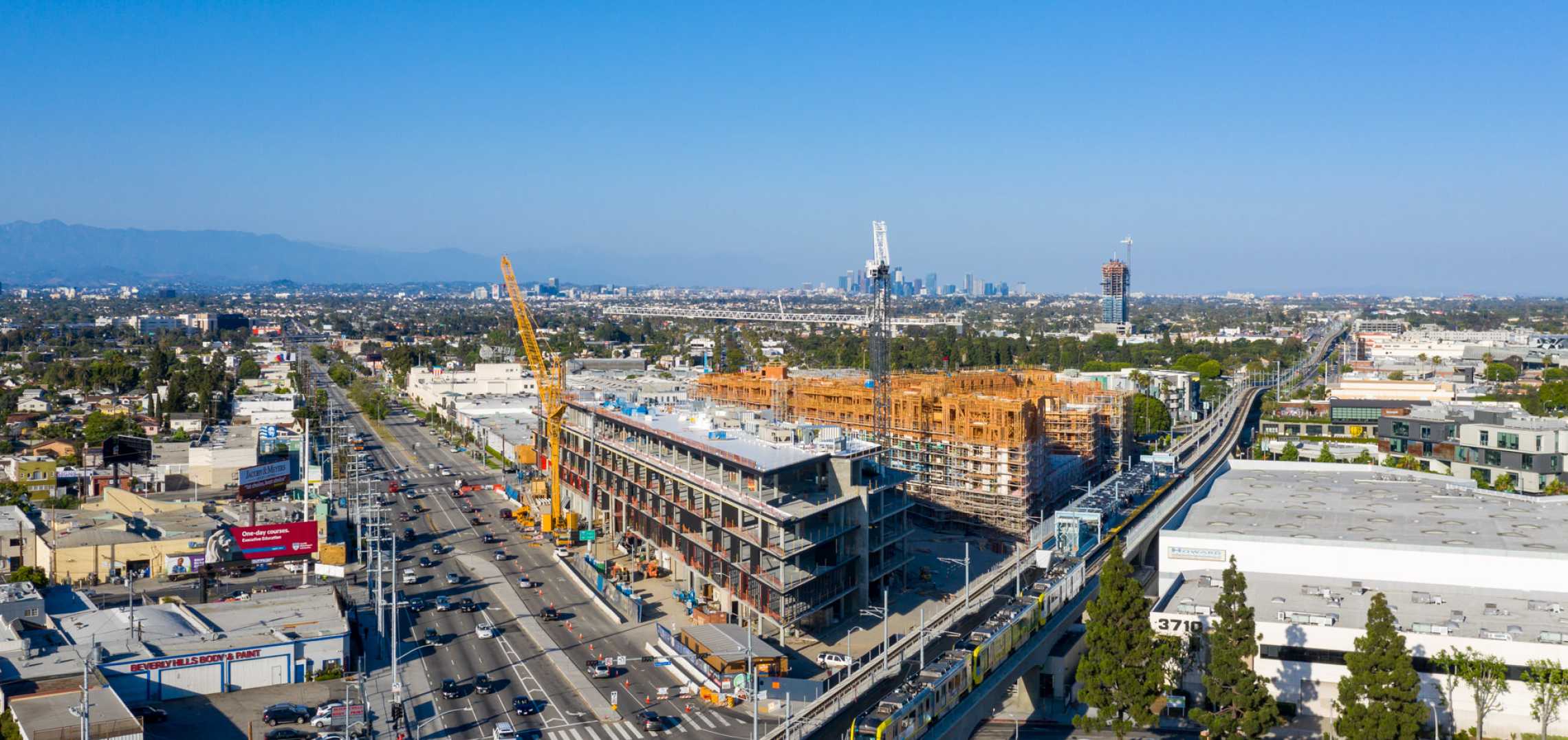 Ivy Station Tops Out in Culver City | Urbanize LA
