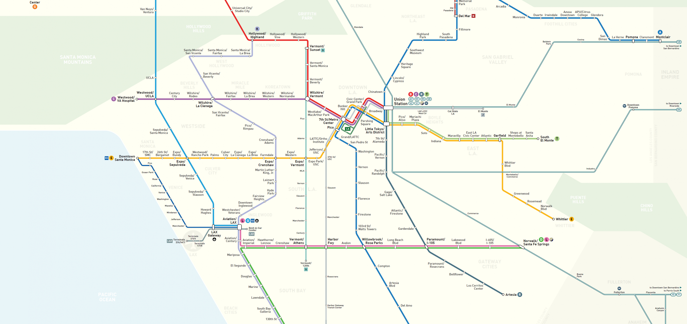 Mapping the Future of L.A. Transit | Urbanize LA