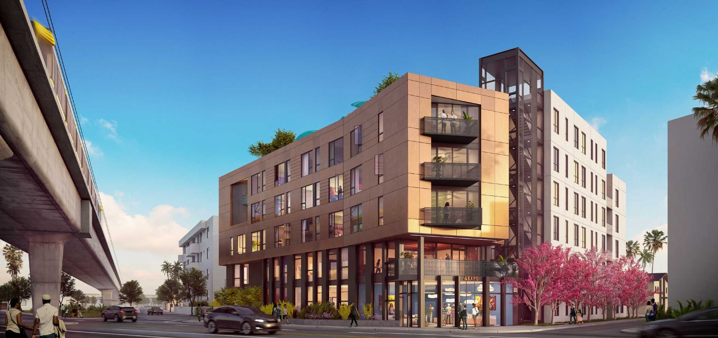 Renderings Revealed for More Expo Line-Adjacent Apartments in Sawtelle ...