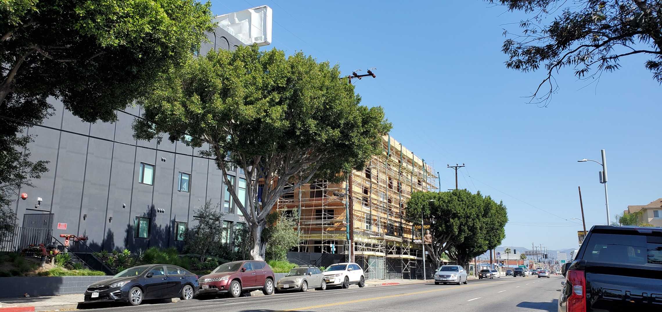 Fivestory, 48unit building with retail topped in in Jefferson Park