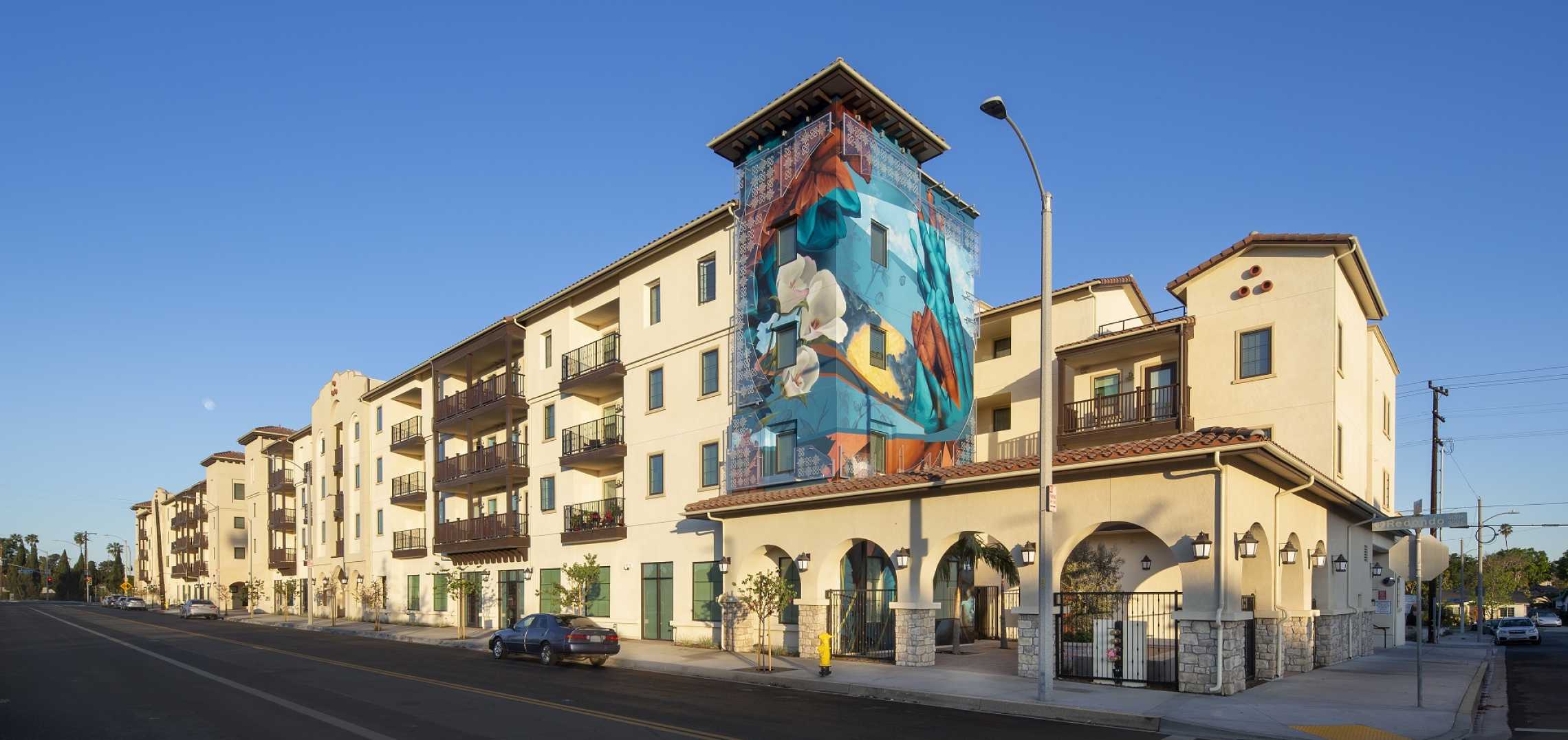 Rendering vs. Reality Crenshaw Lineadjacent affordable housing in