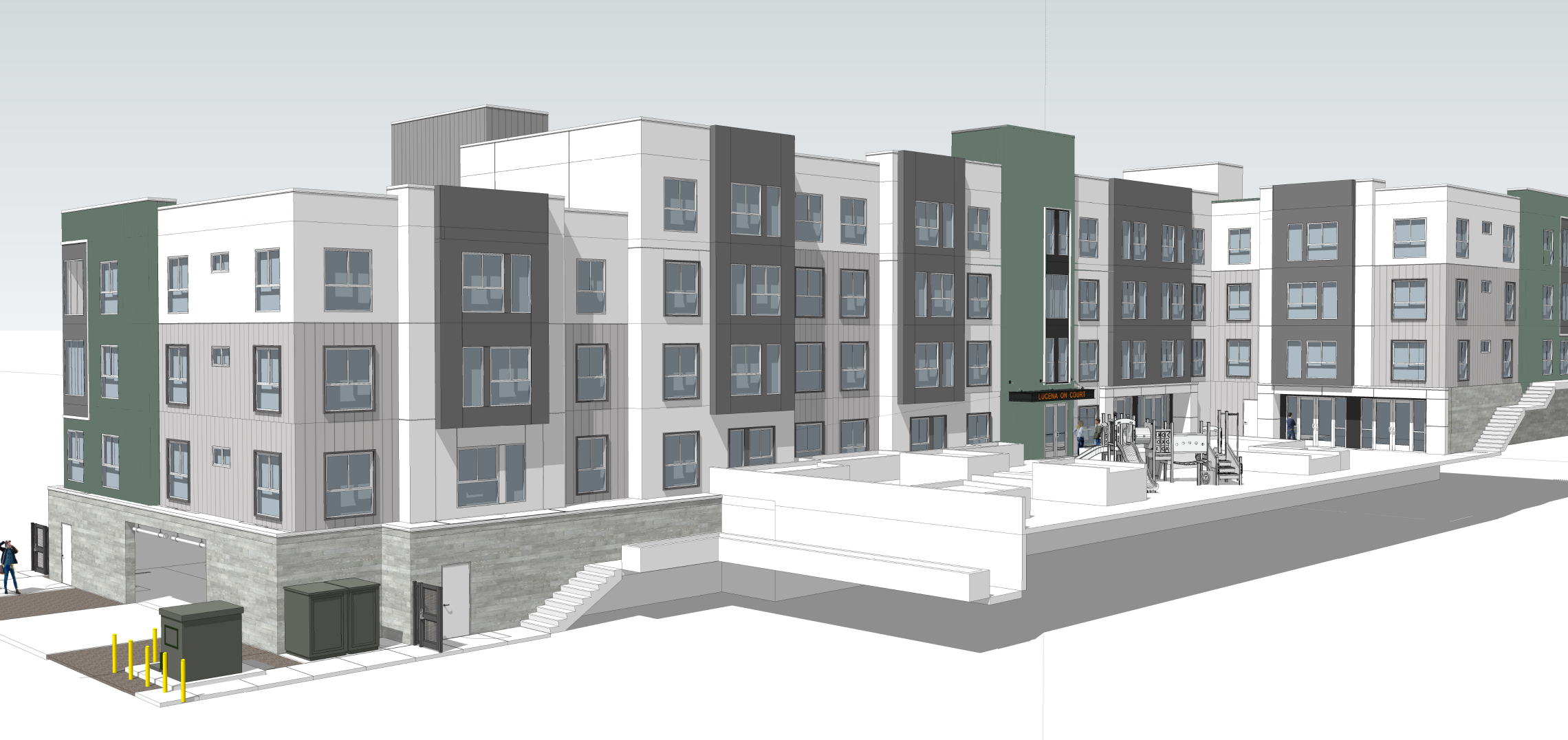 First look at new affordable housing rising at 1919 W Court Street