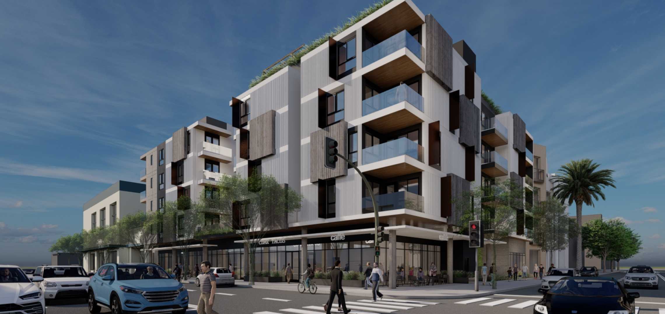 60 apartments + retail planned at 700 Santa Monica Boulevard | Urbanize LA