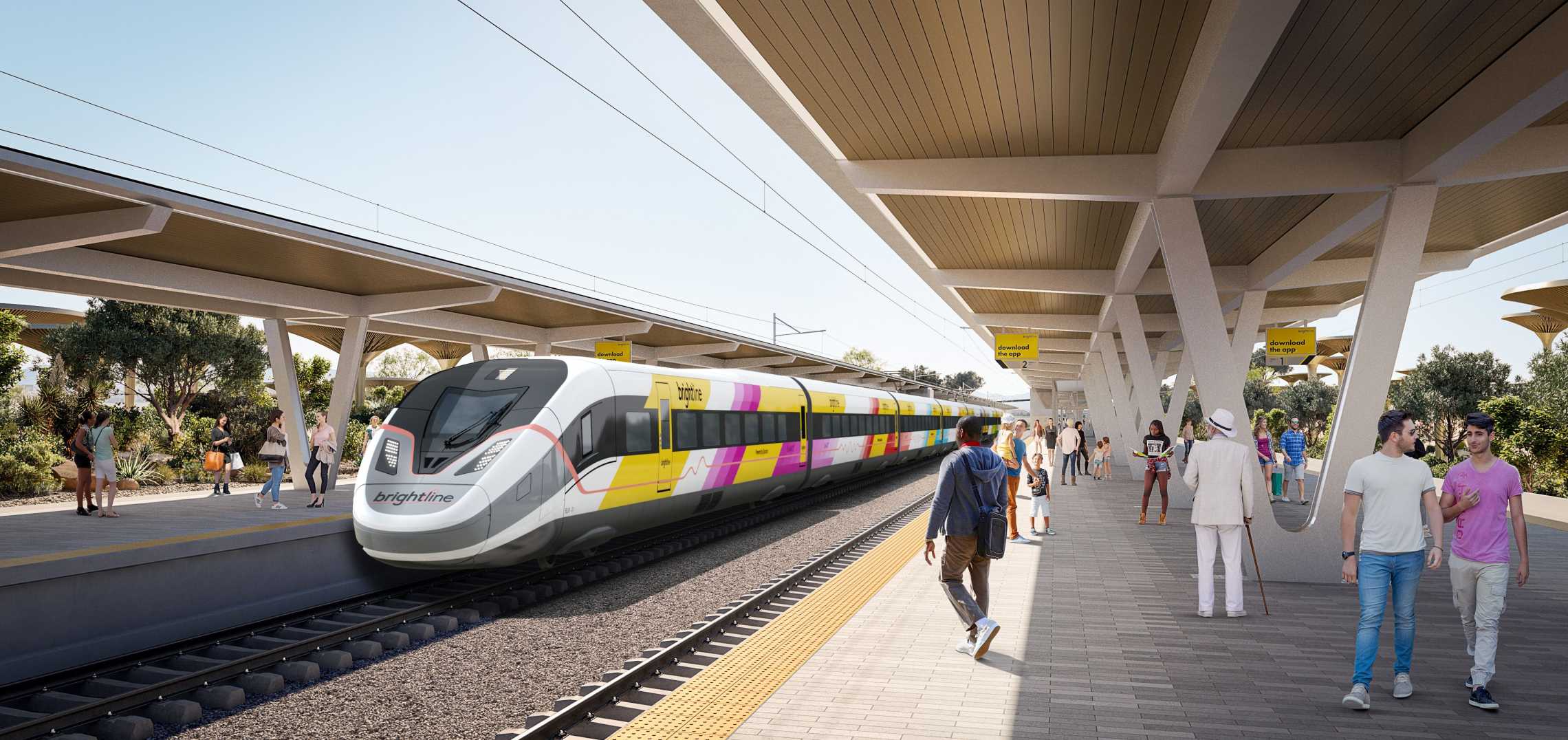 Here's a look at Brightline West's future highspeed trains Urbanize LA