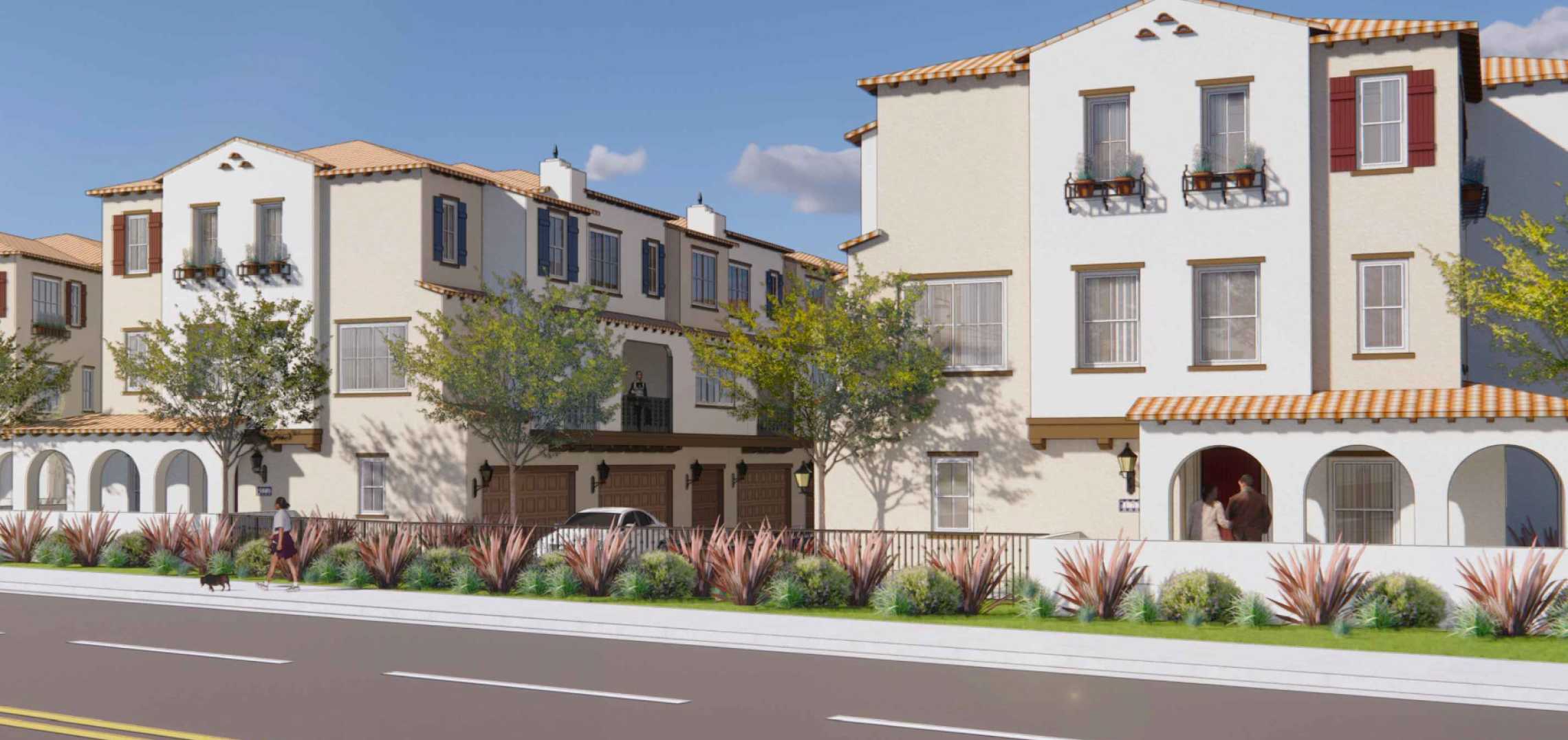 39 townhomes on the rise at 11348 Valley Boulevard in El Monte