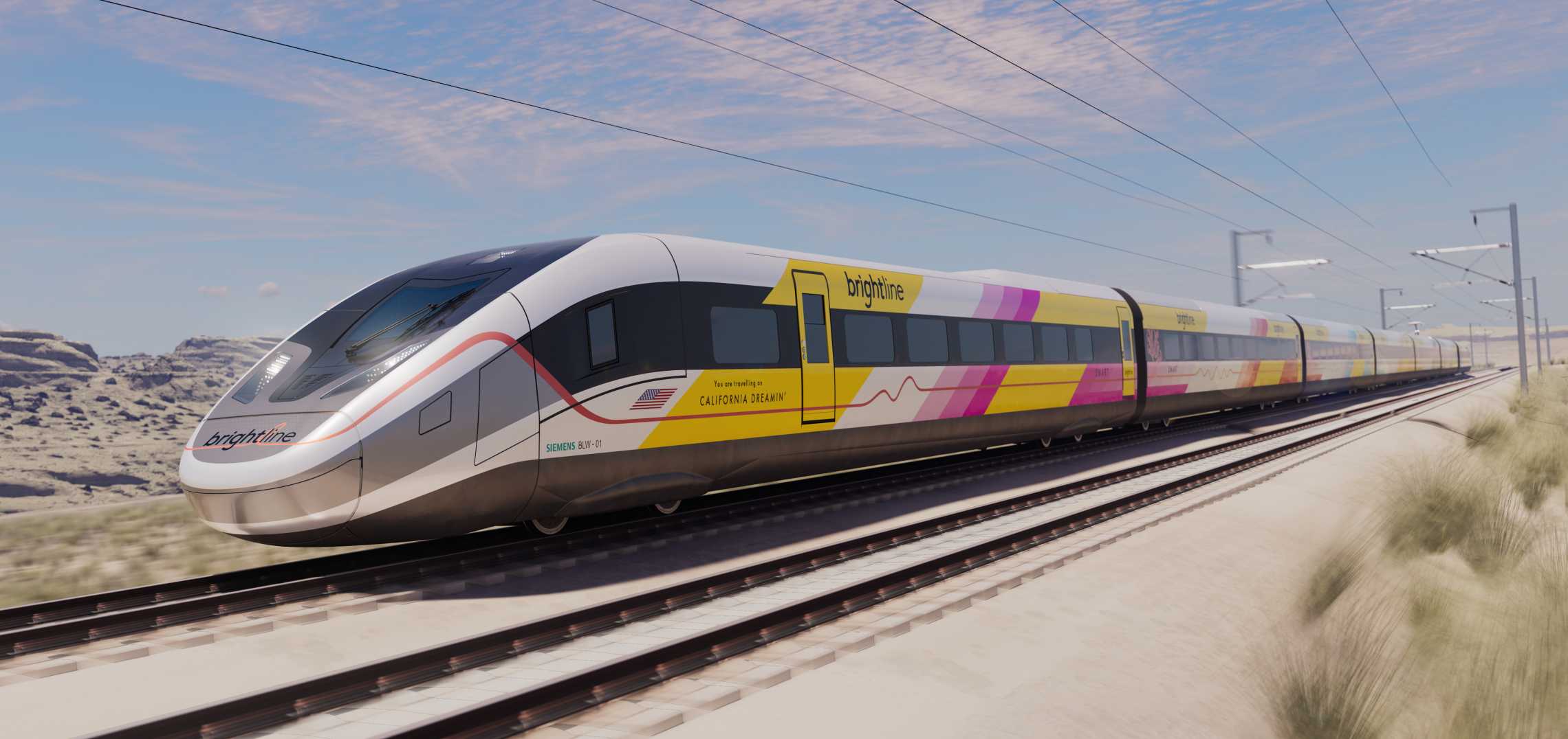 Fast Train Innerview New renderings offer a look inside Brightline West's high-speed trains ...