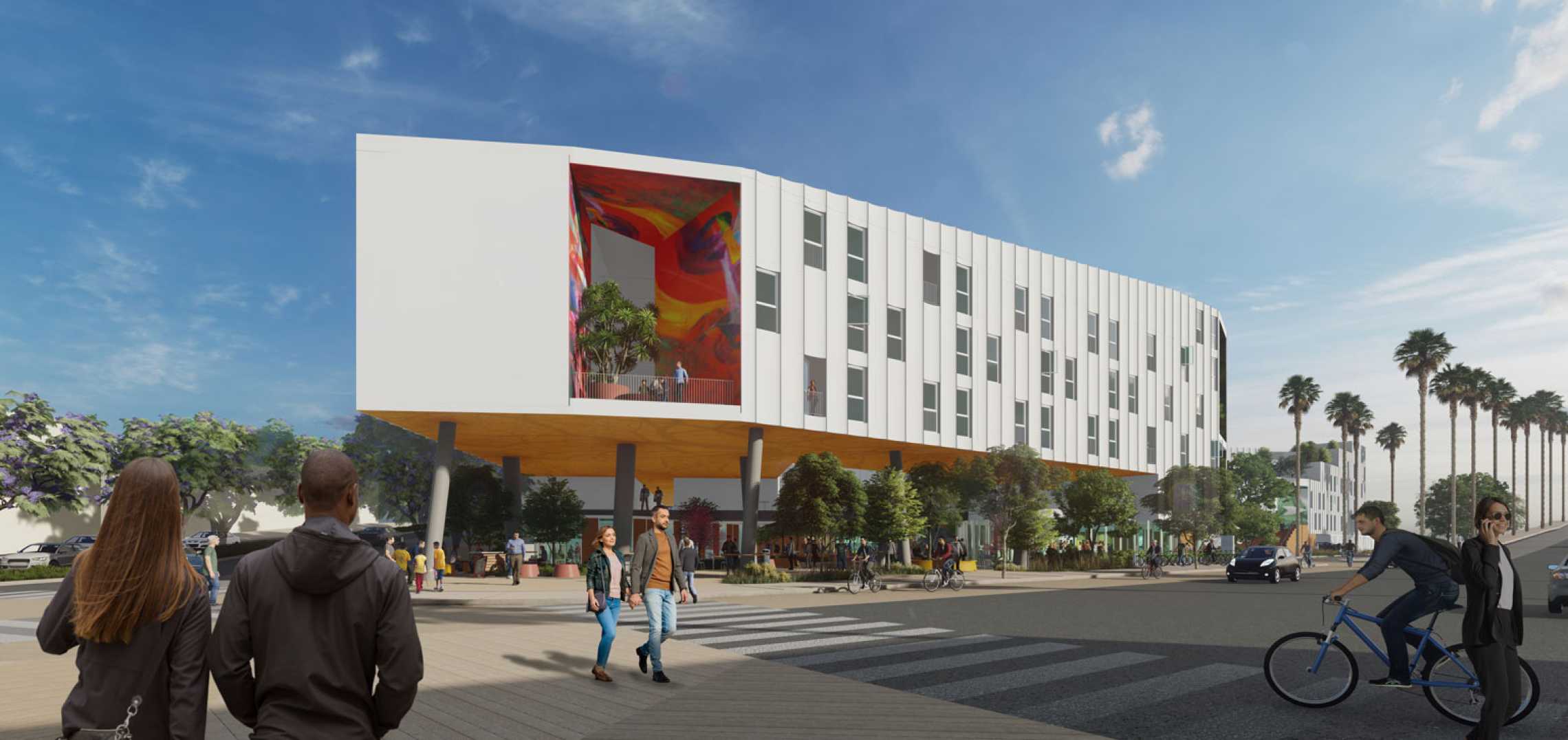 Construction underway for affordable housing at 1321 Mission Rd. in ...