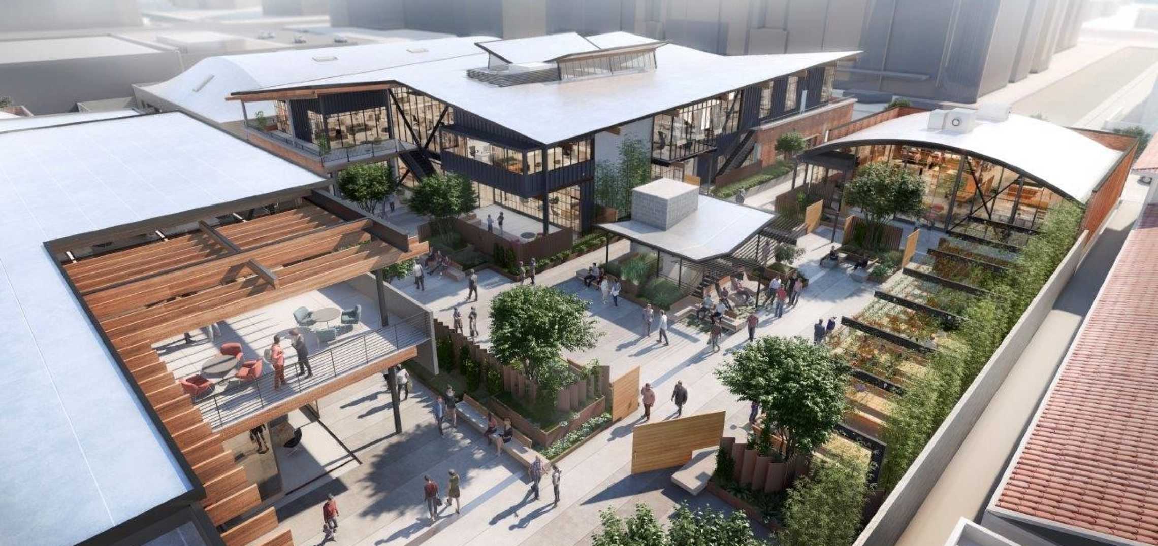 Office Campus Takes Shape in Santa Monica | Urbanize LA