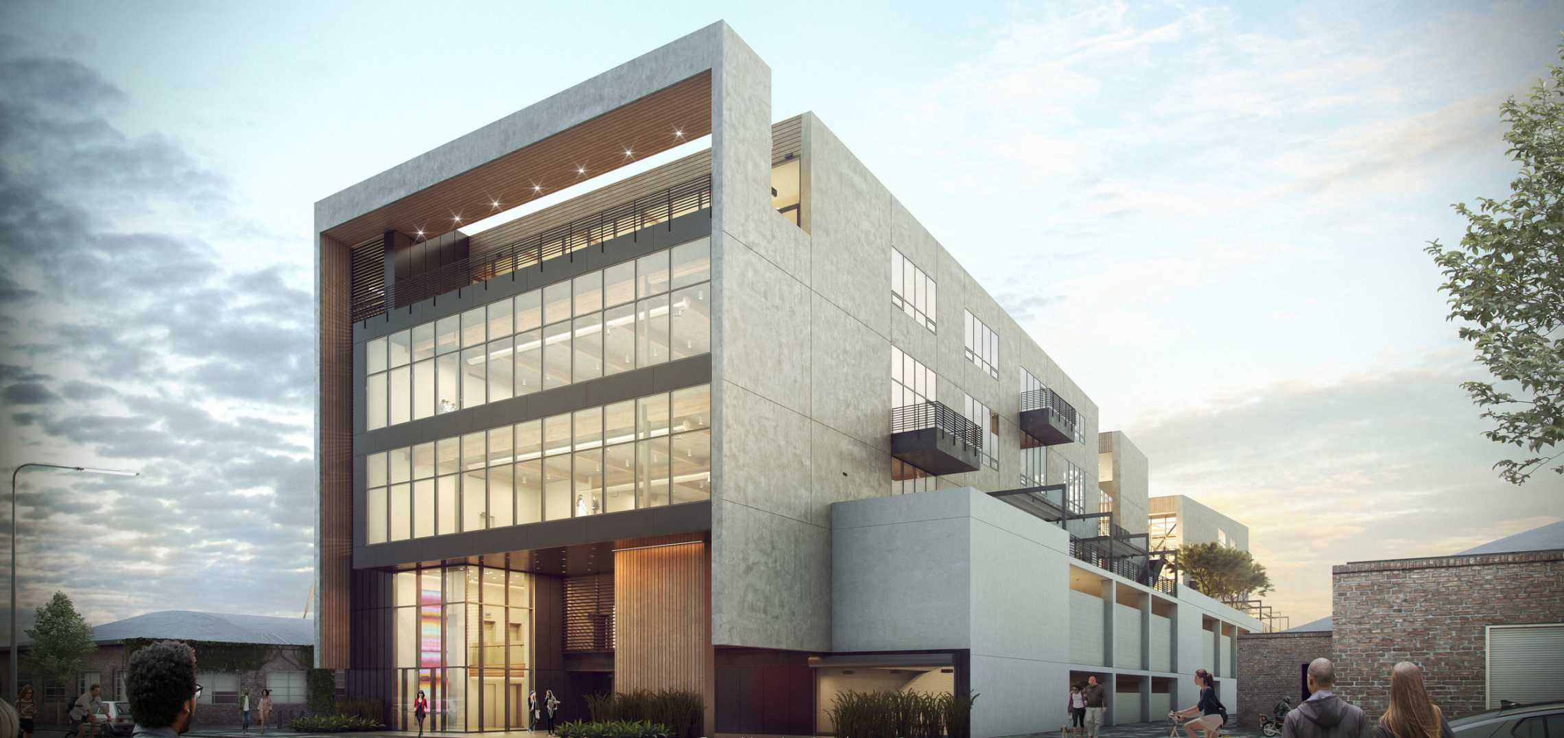 Expo Line-Adjacent Offices Get Above Ground | Urbanize LA