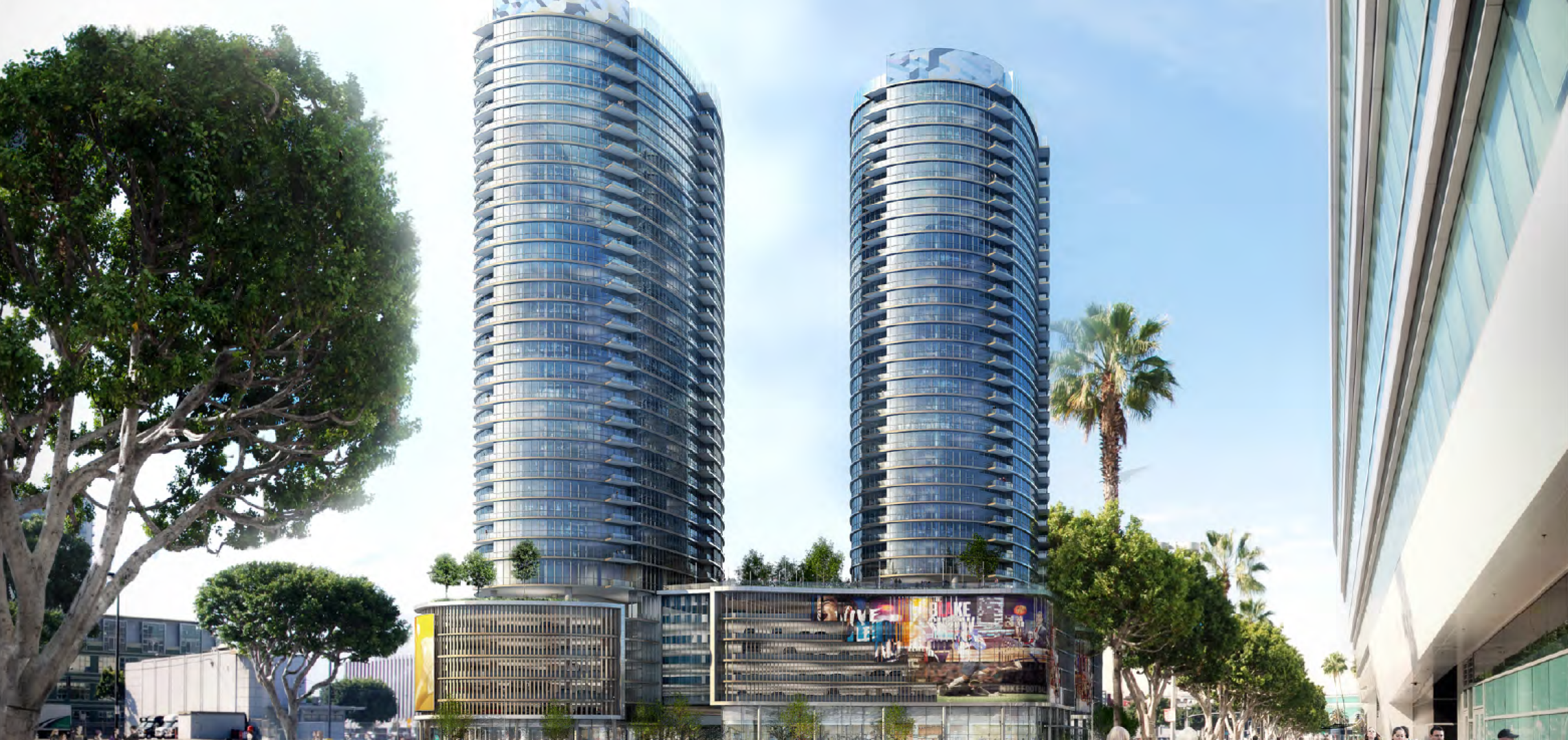 High-Rise Complex Breaks Ground Near Staples Center | Urbanize LA