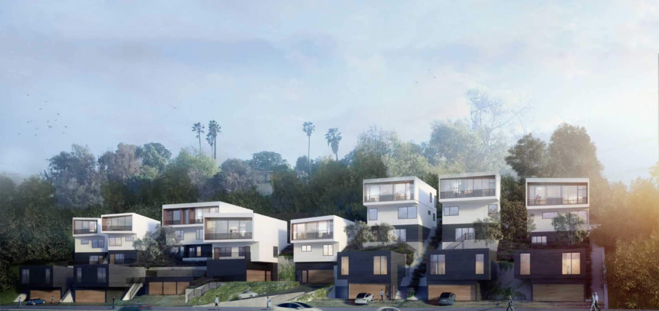 Hillside Development Underway in Silver Lake Urbanize LA