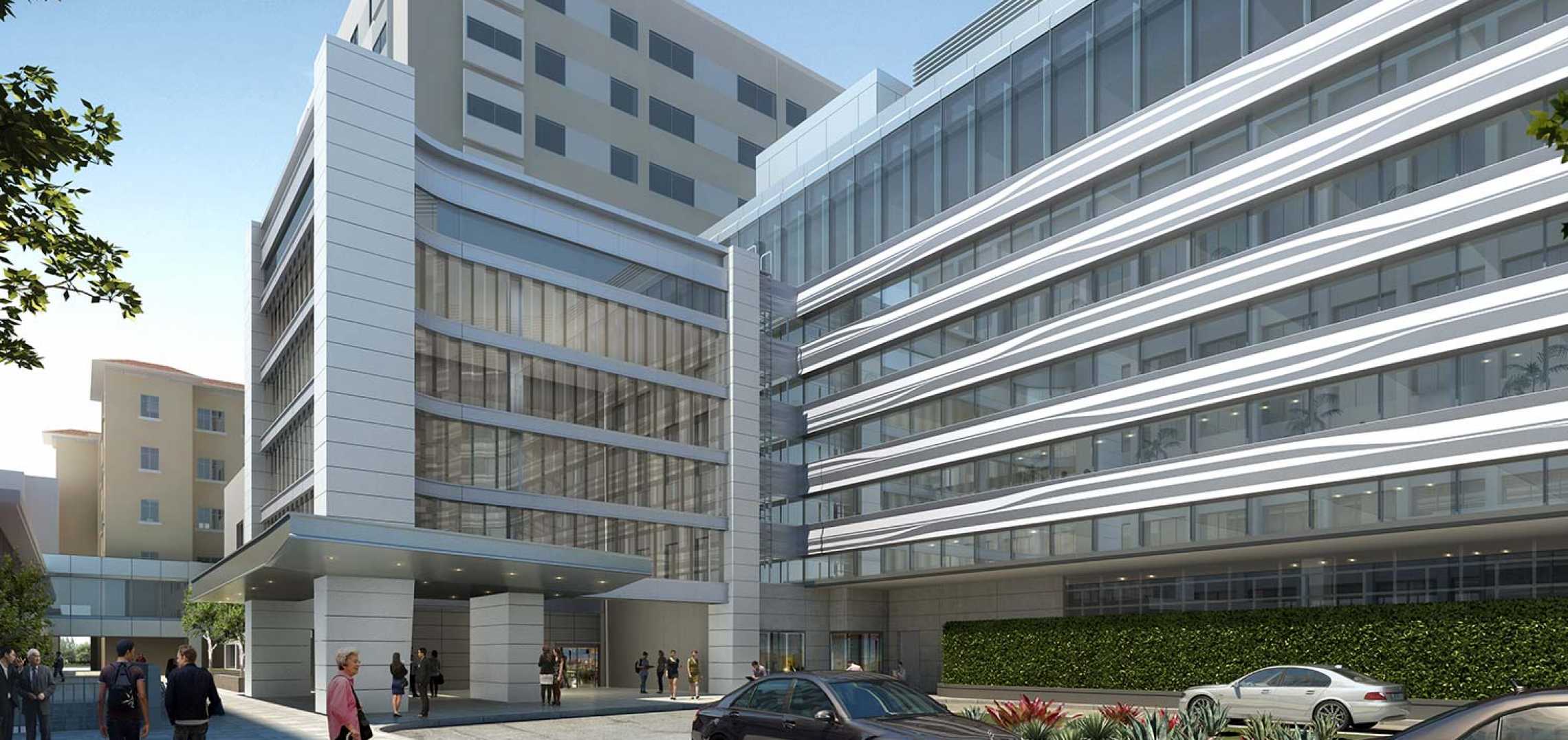 New Patient Tower Begins to Rise at Hollywood Presbyterian | Urbanize LA