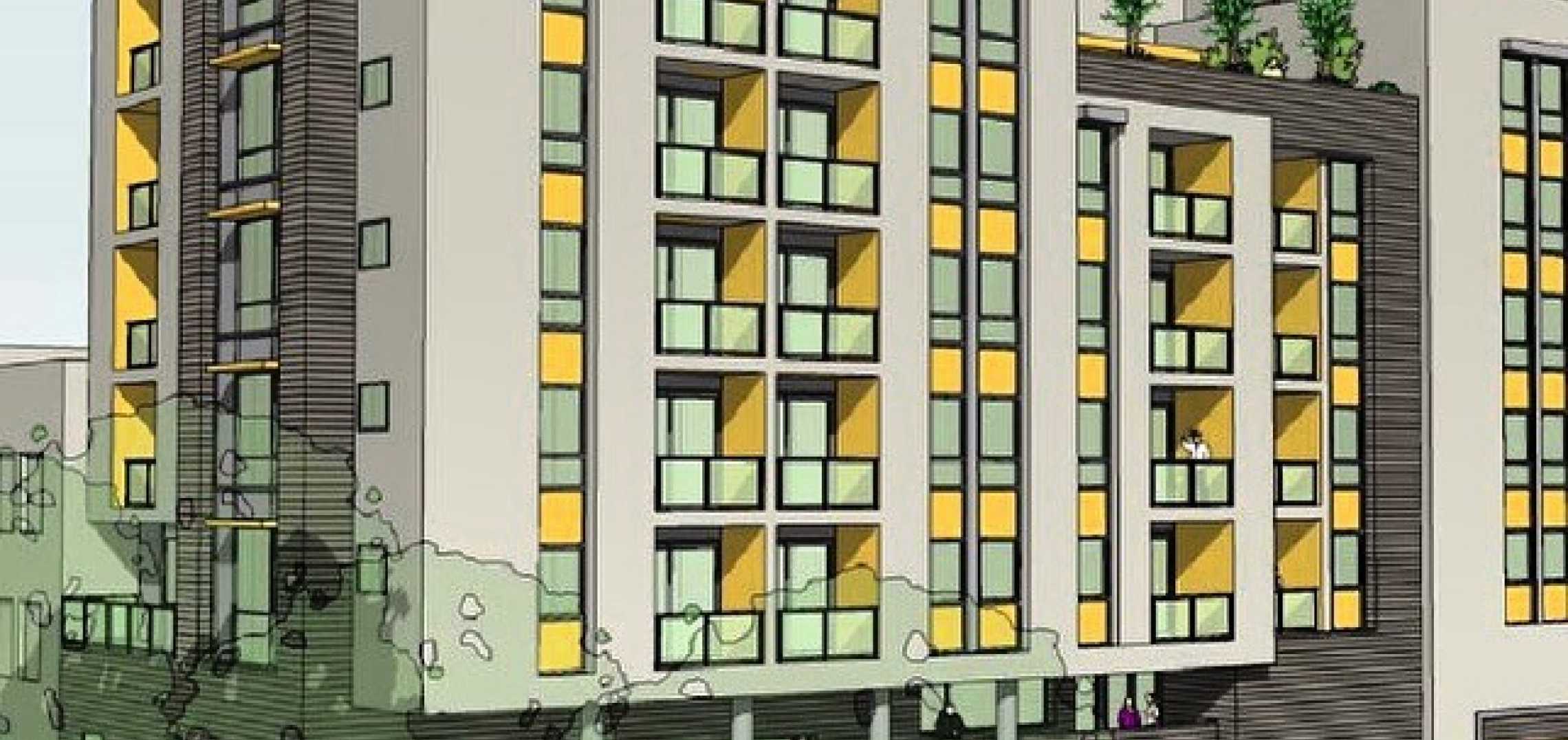 Life Signs for SevenStory Hope Street Apartments Urbanize LA