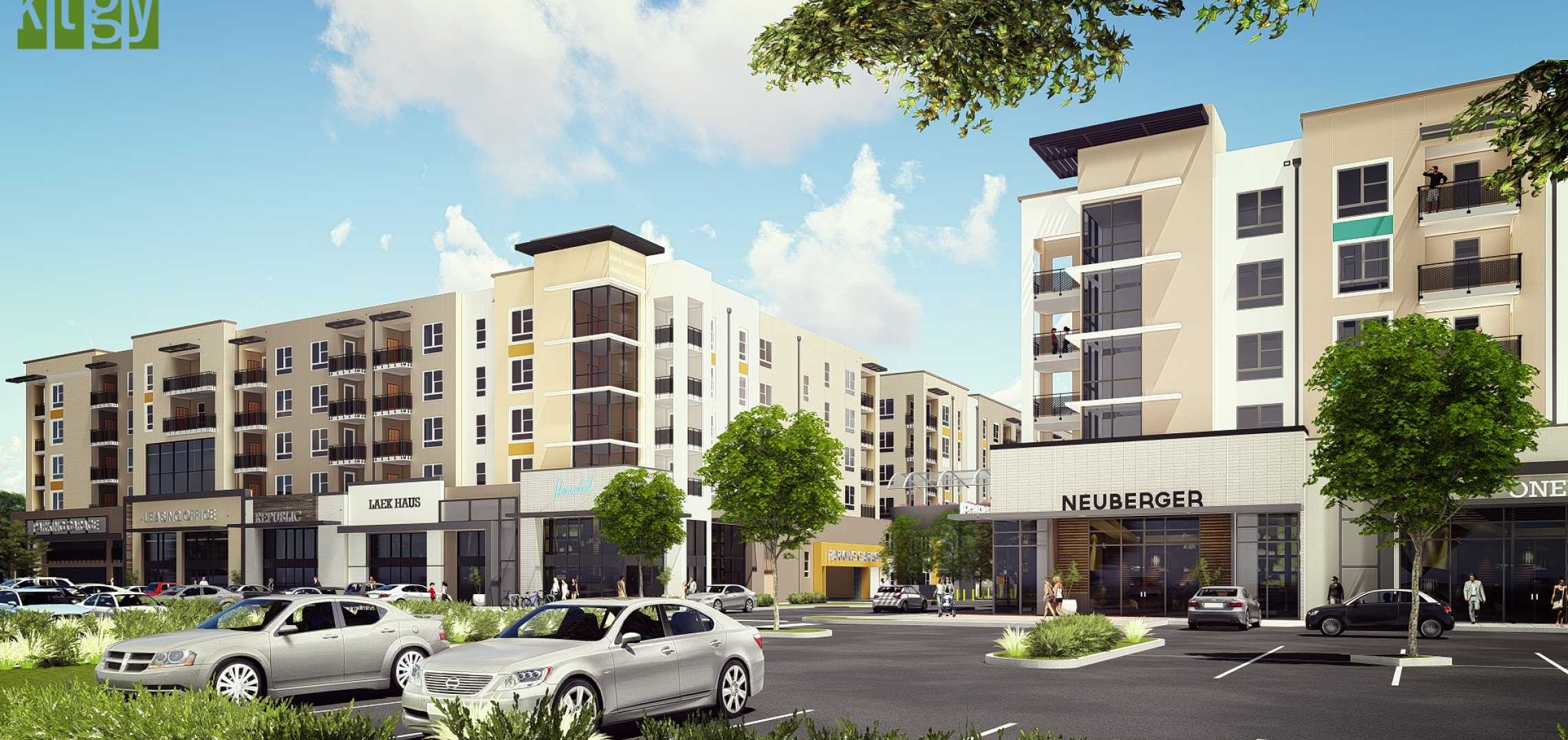 429 Apartments and Retail Rise Near Northridge Fashion Center Urbanize LA