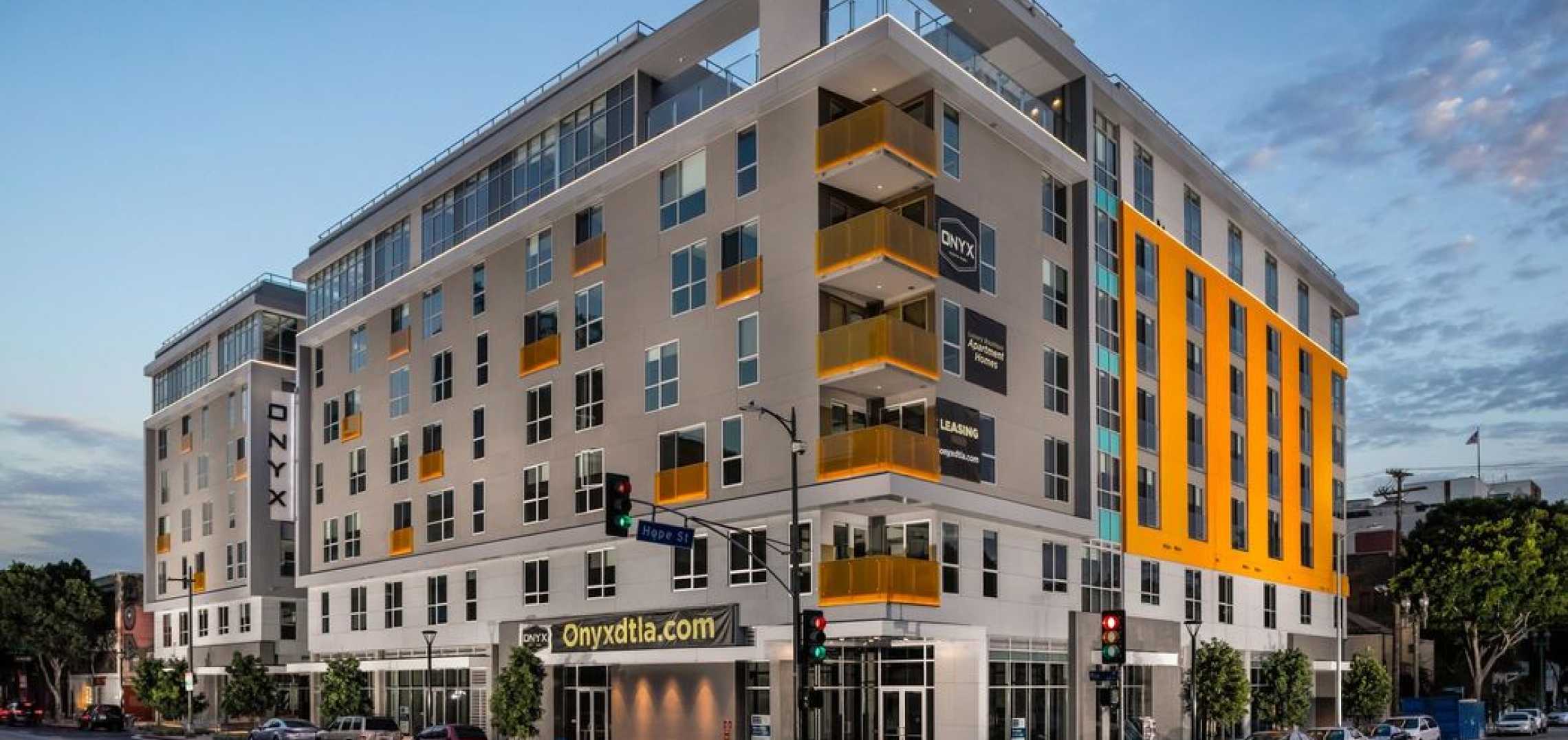 Onyx Apartments Completed in South Park Urbanize LA