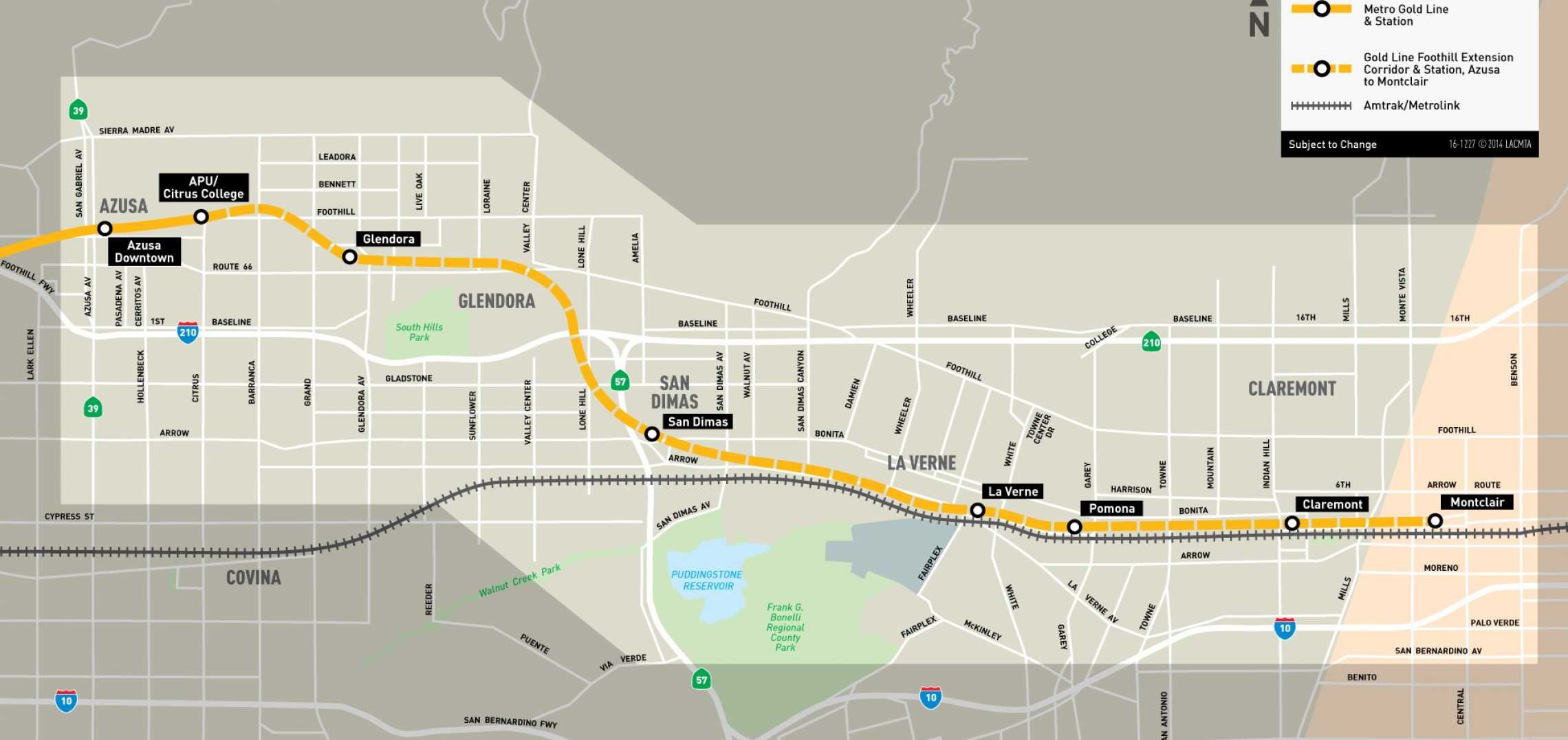 Second Phase of Foothill Gold Line Extension Scheduled for October ...