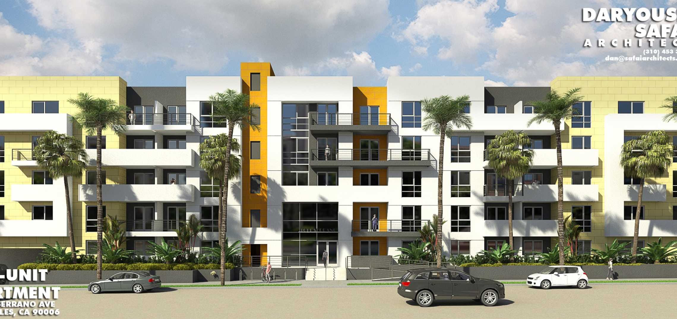 FiveStory Apartment Building Under Construction in Koreatown Urbanize LA