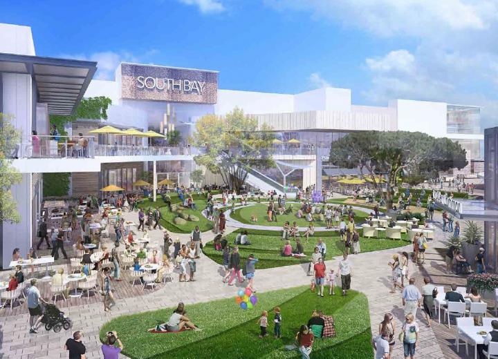 Here's a look at the first phase of the South Bay Galleria redevelopment