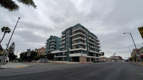 View of 3100 W 8th Street looking southwest