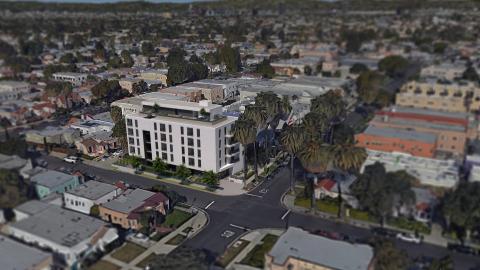 Aerial view of 2853 West Boulevard