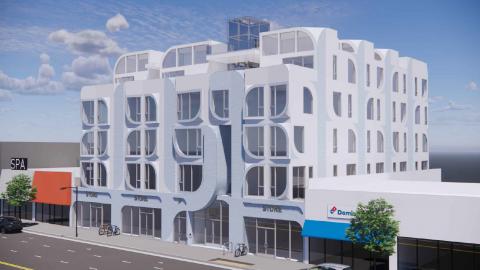 Rendering of 10608-10614 W Pico Boulevard